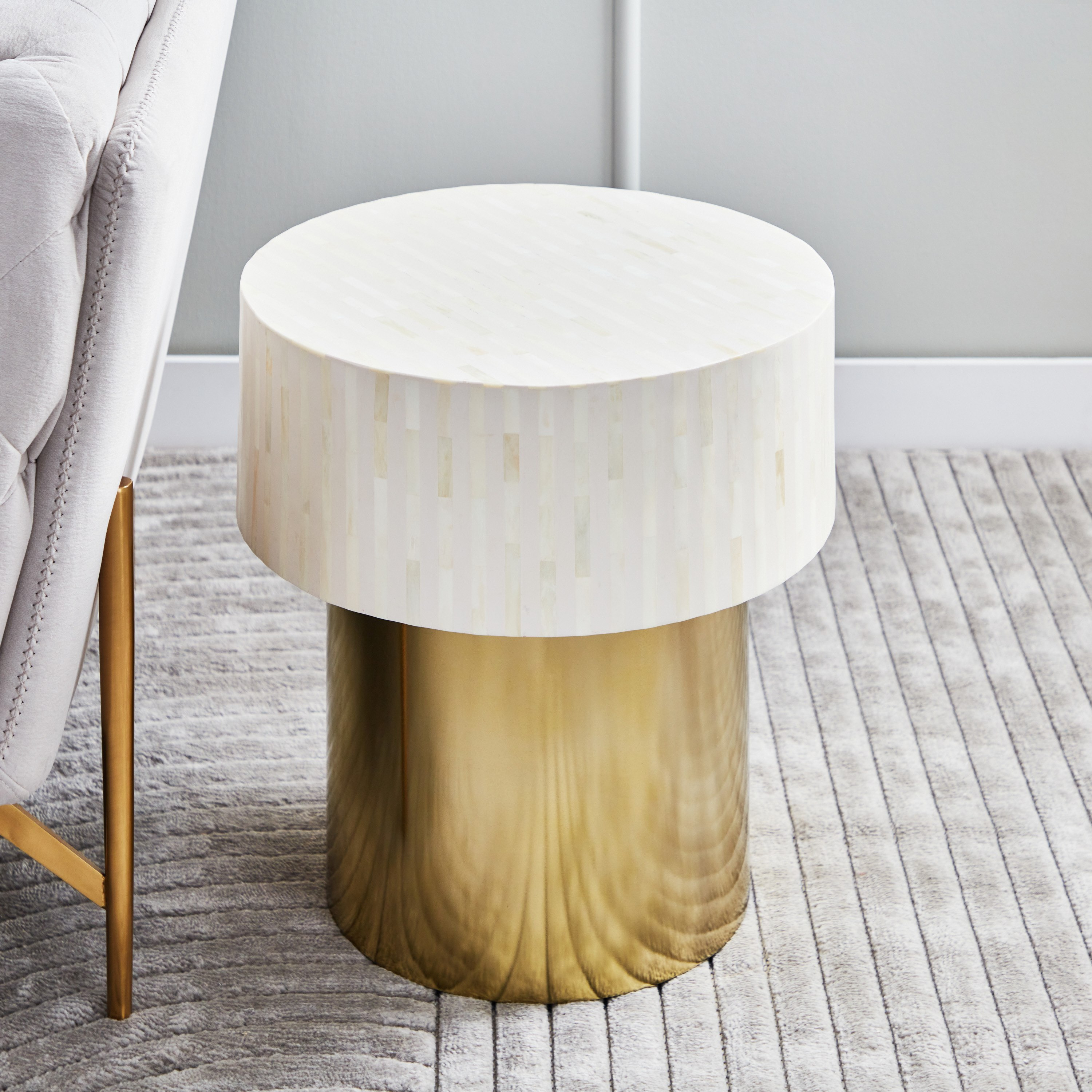 Kalahari Bone Top End Table-hbxfurniture-livingroom-endtables-image-2