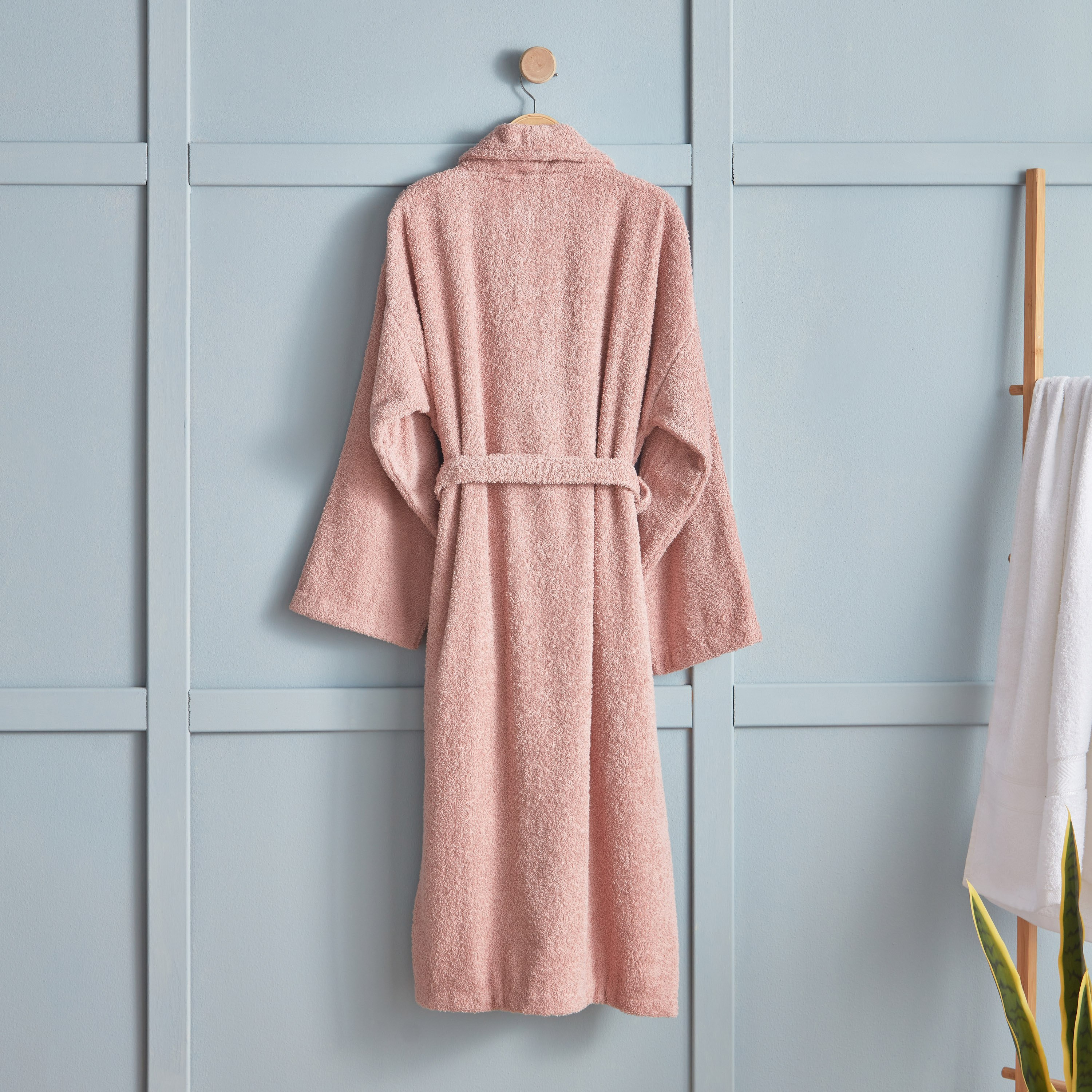 روب حمّام منسدل للبالغين من إسنشيال - كبير-hbxbathroom-bathroomtextiles-image-4