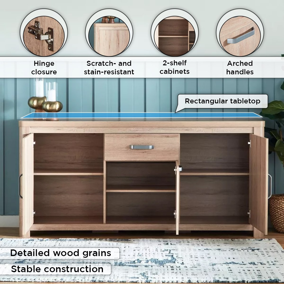 خزانة جانبية كبيرة بـ3 أبواب ودرج من أوليفوس-hbxfurniture-diningroom-buffetsandsideboards-image-5