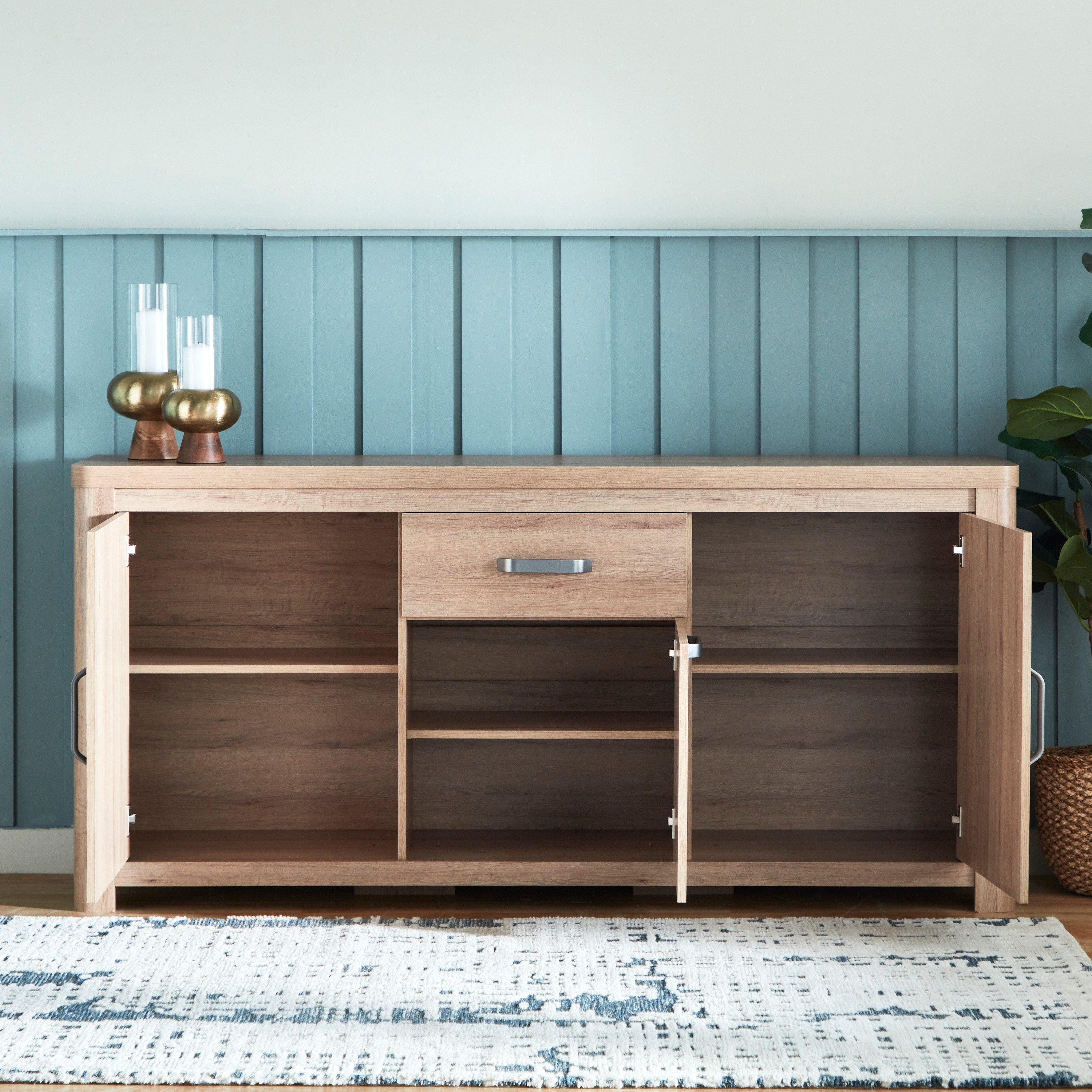 خزانة جانبية كبيرة بـ3 أبواب ودرج من أوليفوس-hbxfurniture-diningroom-buffetsandsideboards-image-3