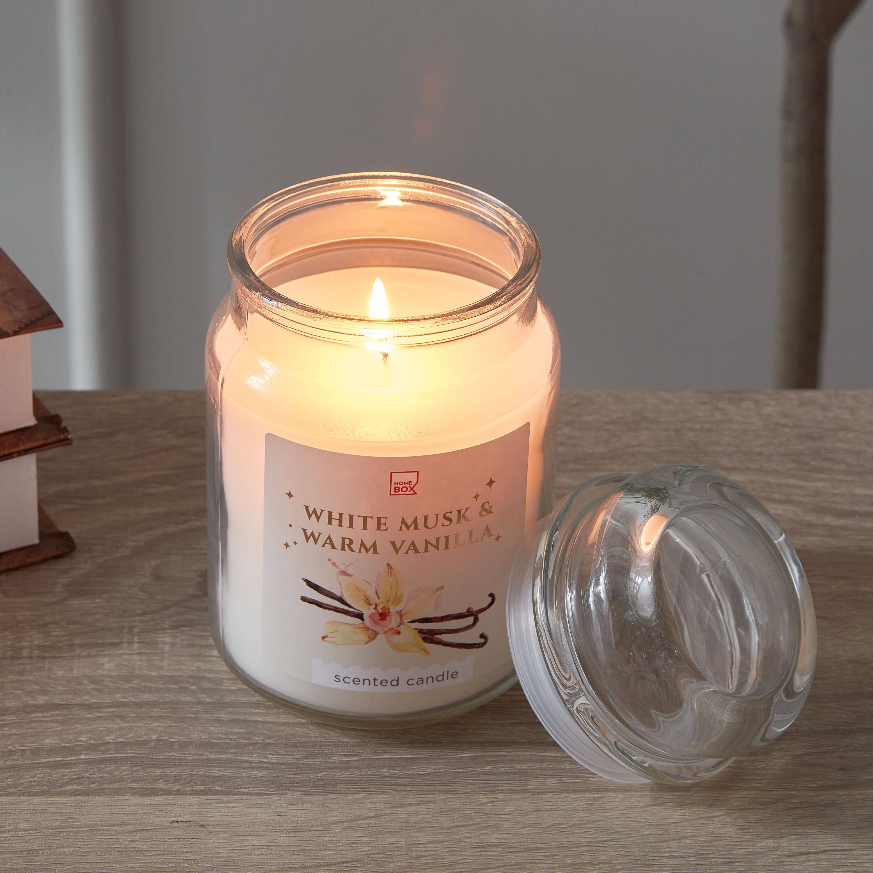 Qara Colonial Vanilla Jar Candle - 530 g-PROMO_HB_AE_B1G1_250925-image-2