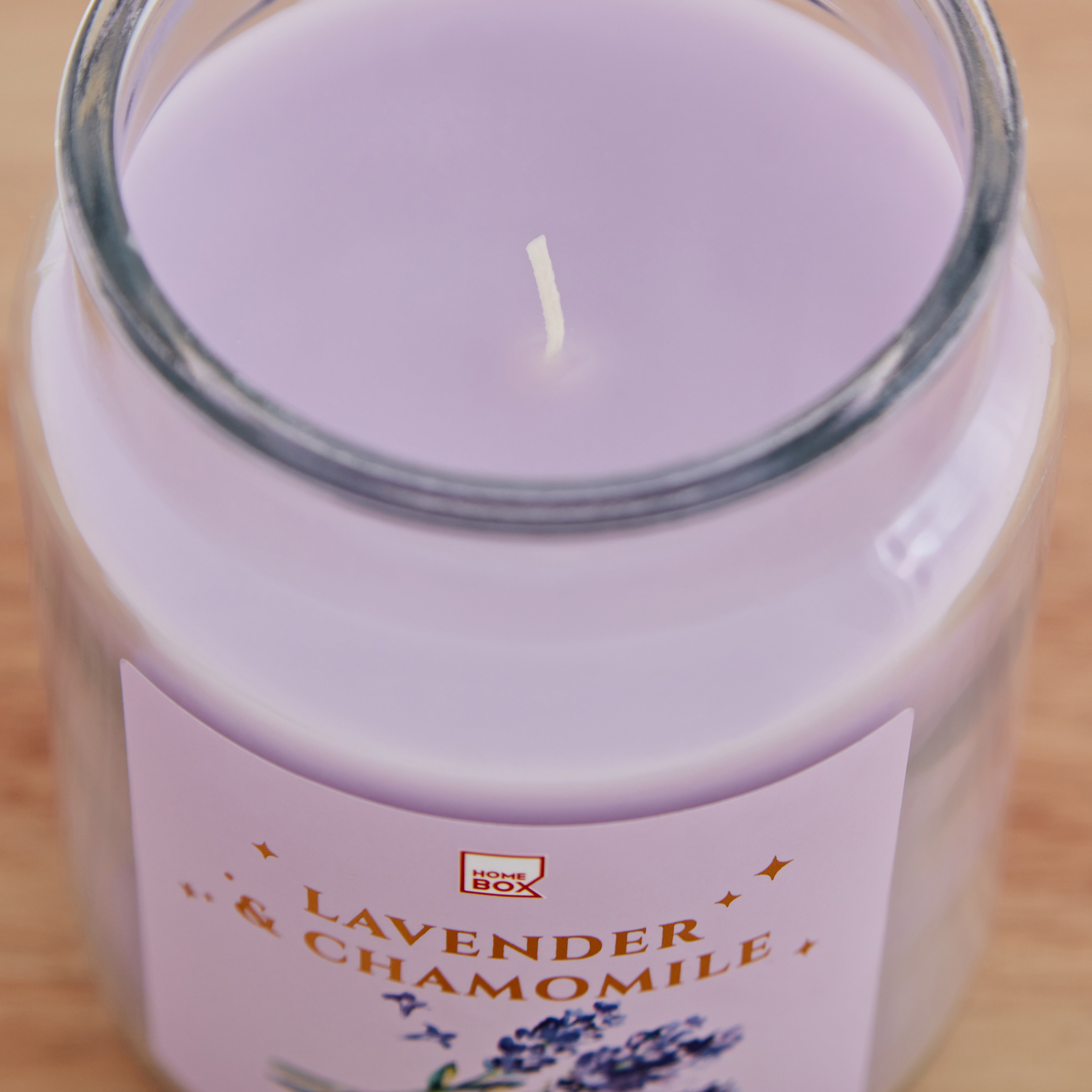 Qara Colonial Lavender Chamomile Jar Candle - 530 gm-hbxlivingroom-decorandaccessories-candles-image-4