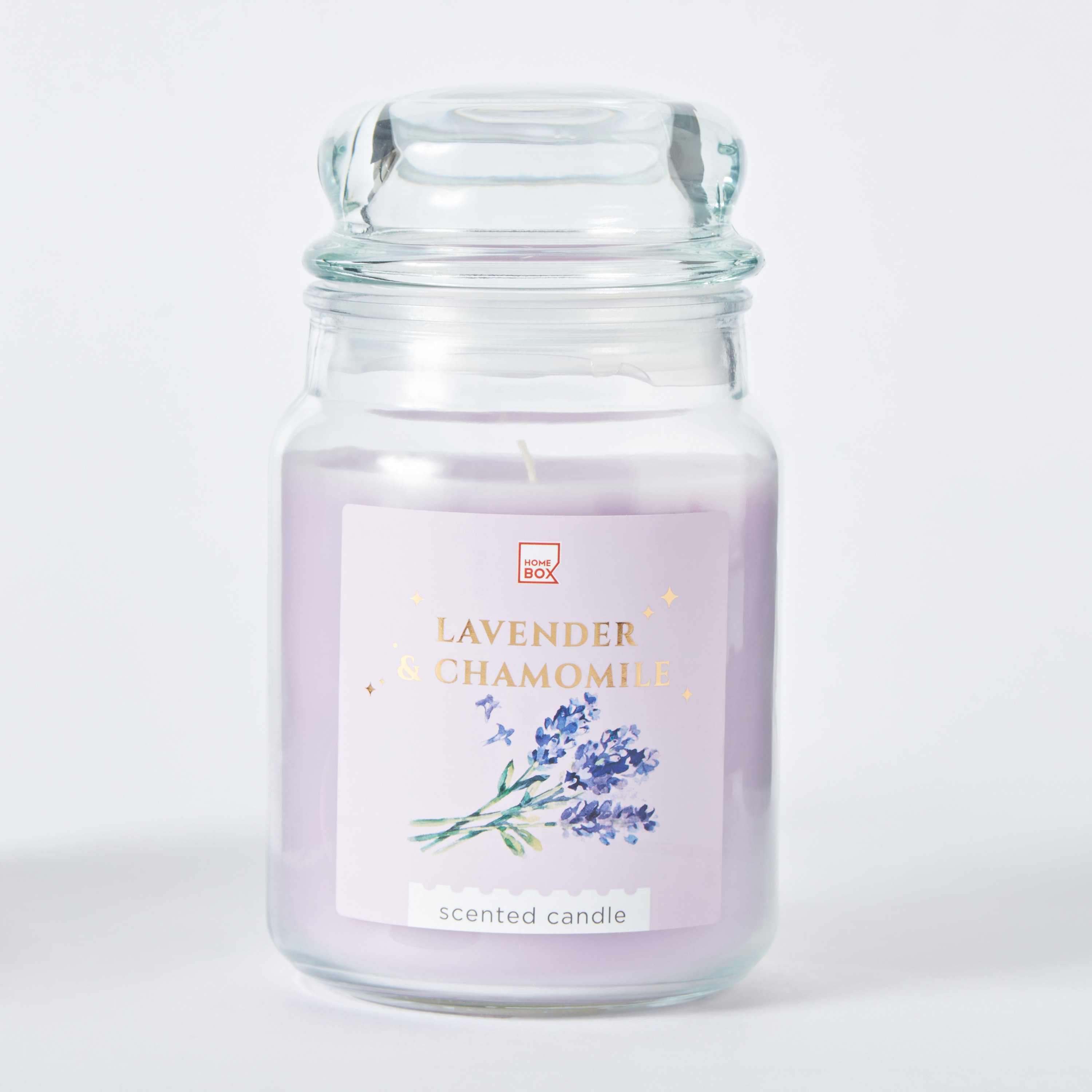 Qara Colonial Lavender Chamomile Jar Candle - 530 gm-hbxlivingroom-decorandaccessories-candles-image-6