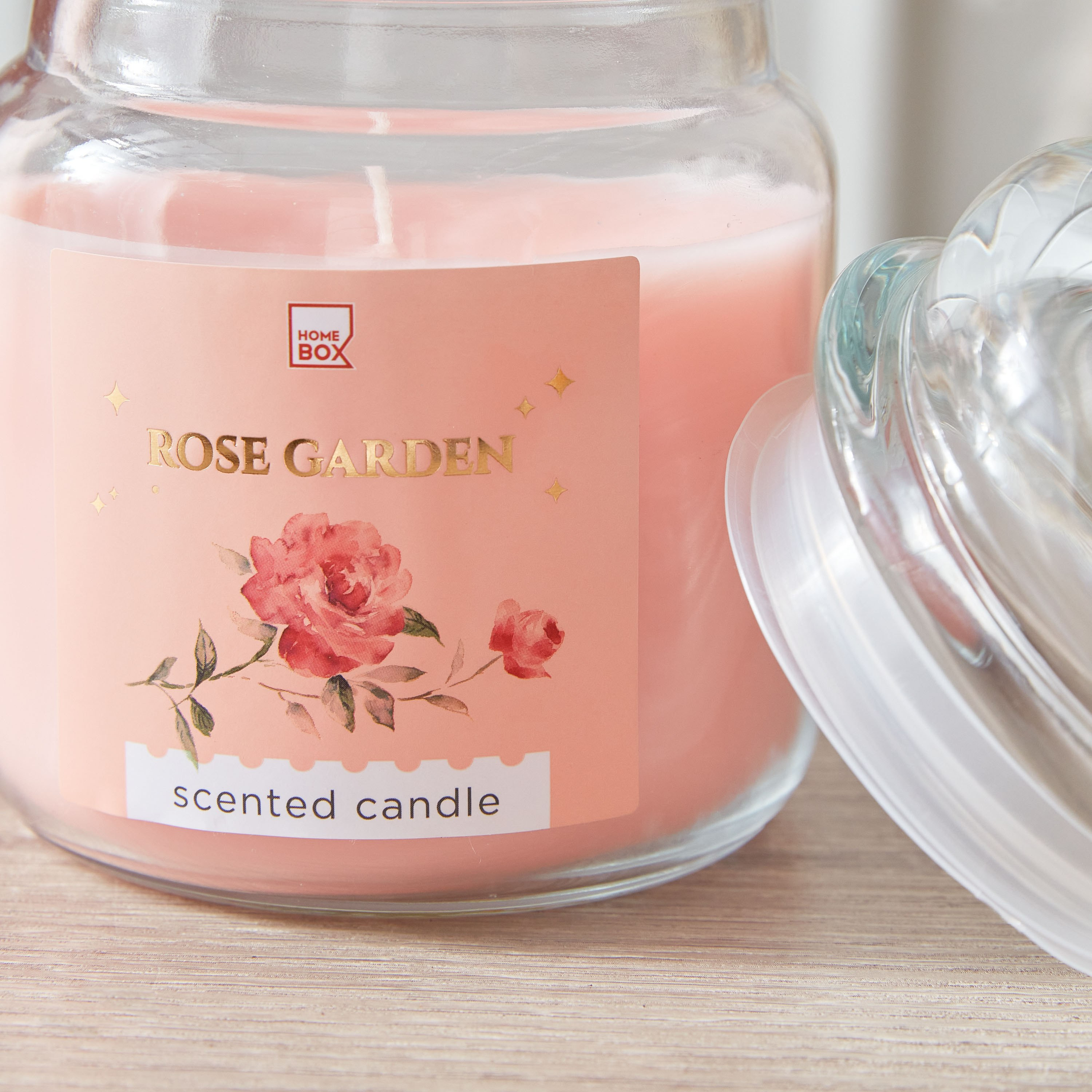 Qara Colonial Rose Garden Jar Candle - 280 g-hbxlivingroom-decorandaccessories-candles-image-3