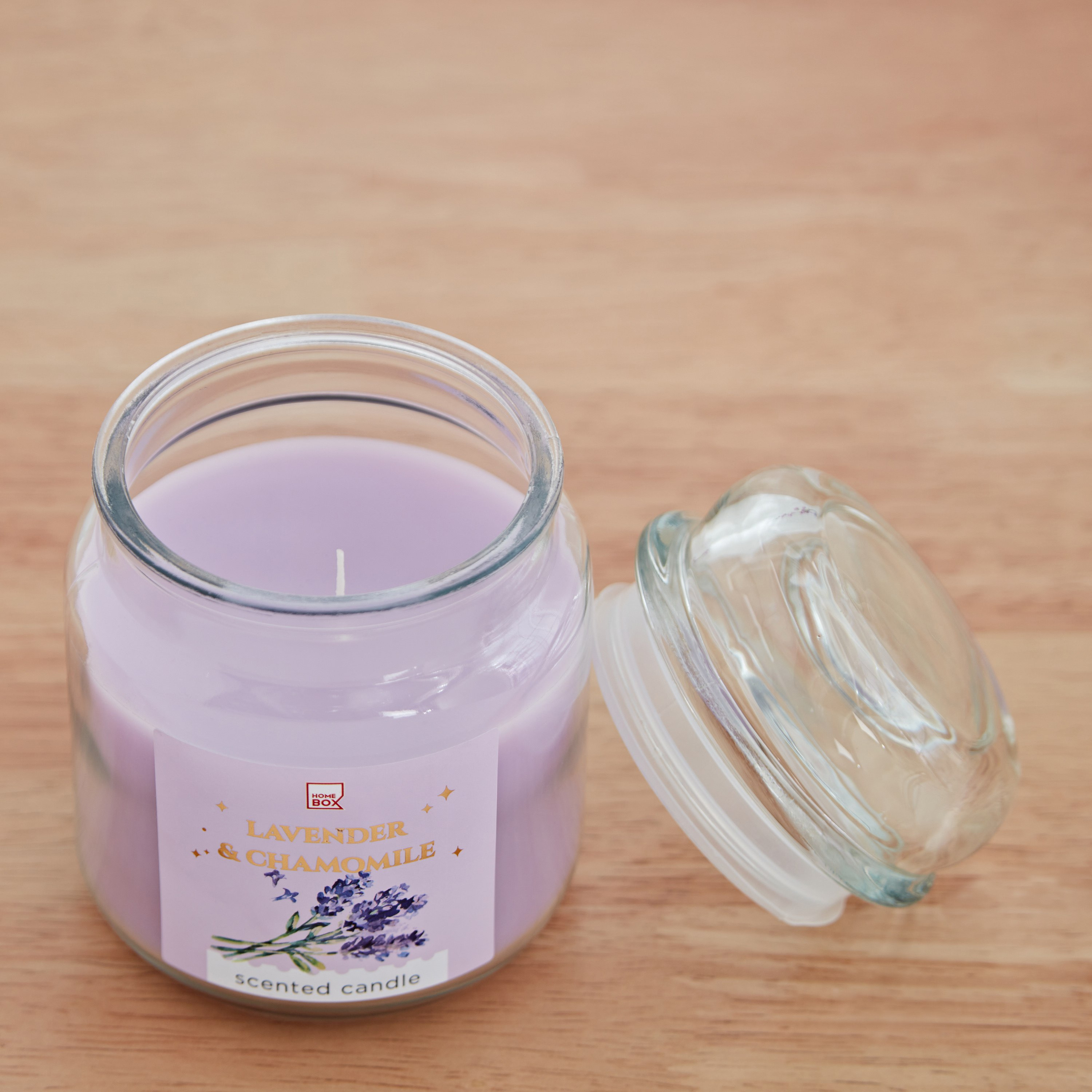 Qara Colonial Lavender Chamomile Jar Candle - 280 gm-hbxlivingroom-decorandaccessories-candles-image-2