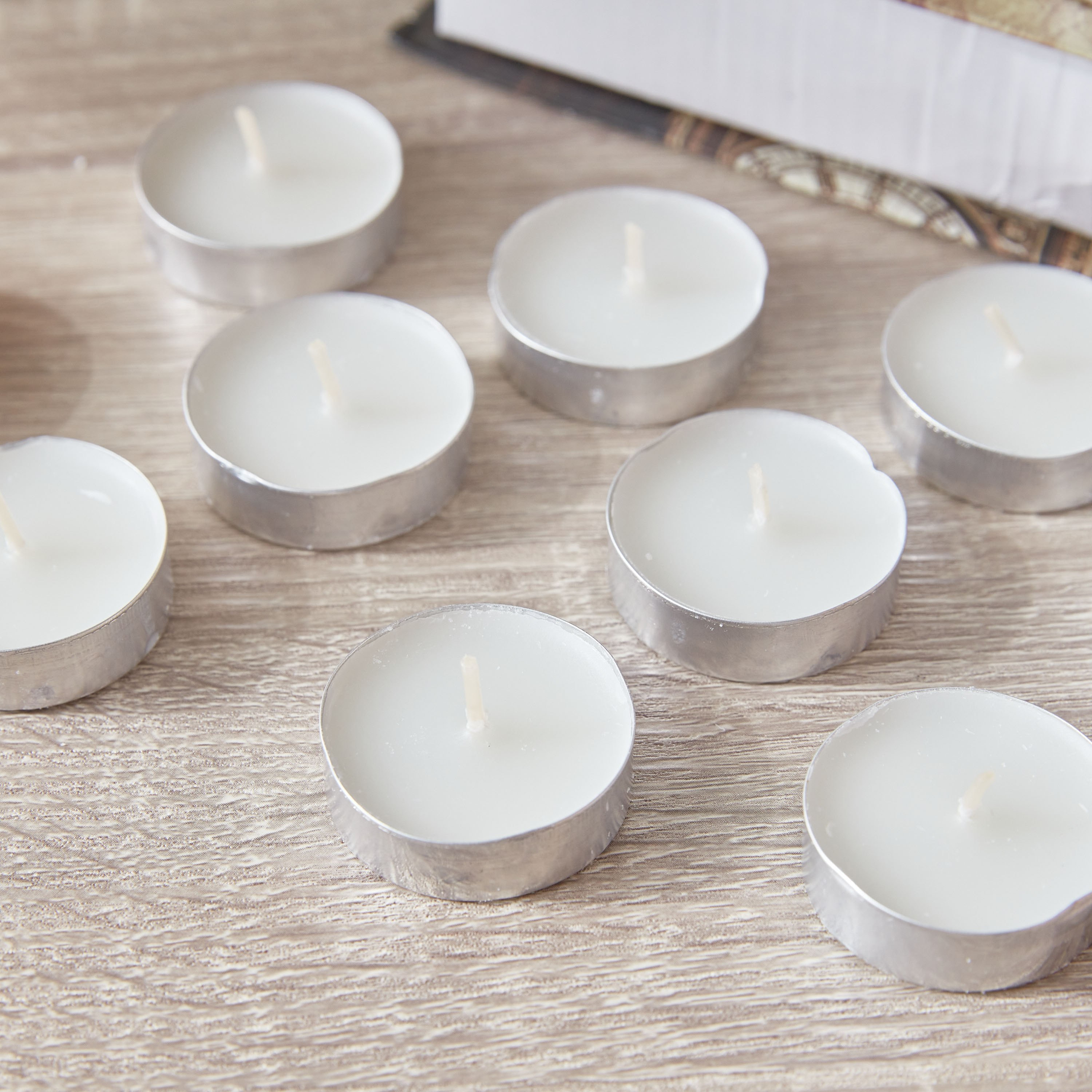 Qara 50-Piece Vanilla Tealight Candle Set - 19x19x2.5 cm-PROMO_HB_AE_B1G1_250925-image-3