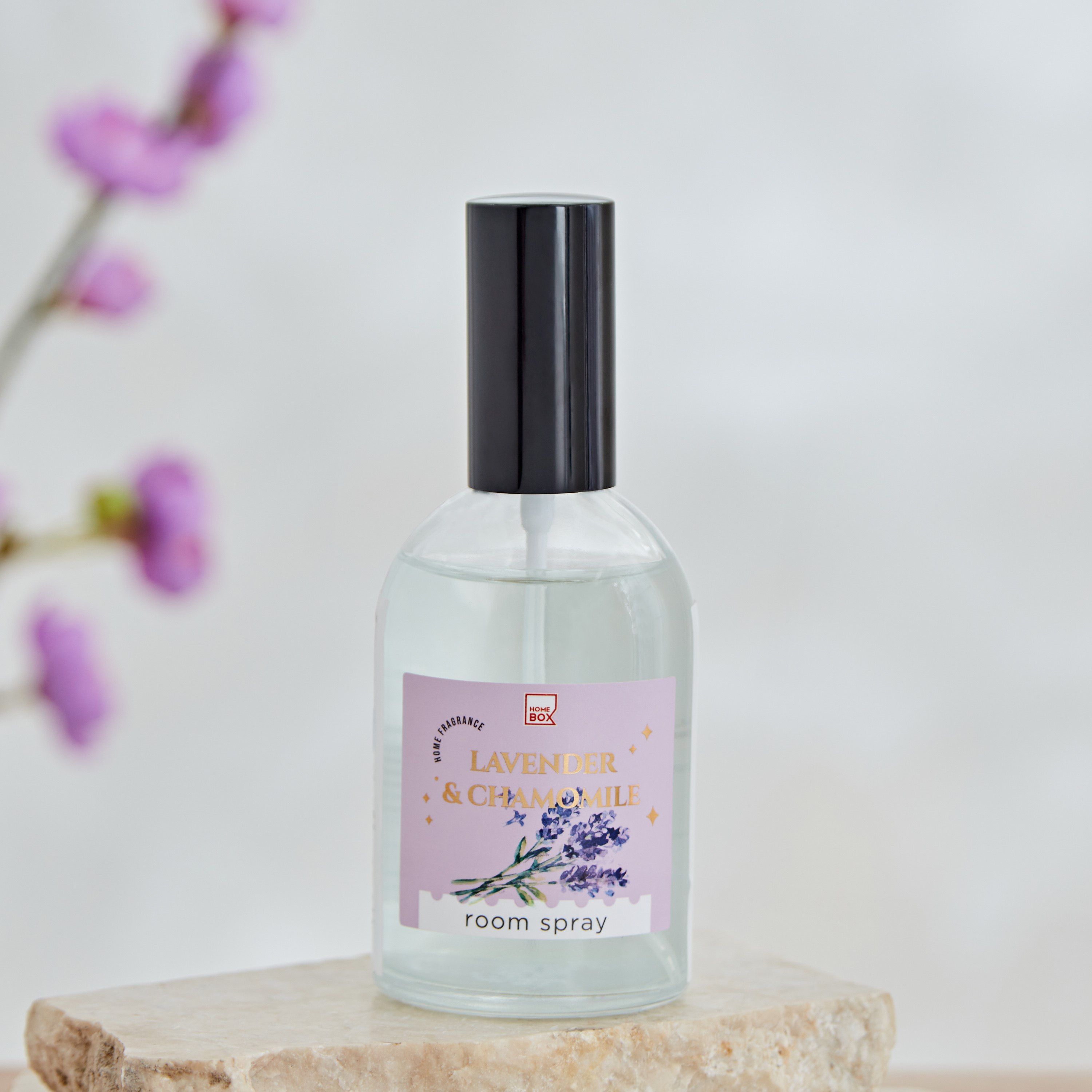 معطر غرف برائحة اللافندر والبابونج من قارا - 100 مل-hbxdecorandfurnishings-homefragrance-roomfreshnersandaromamist-image-1