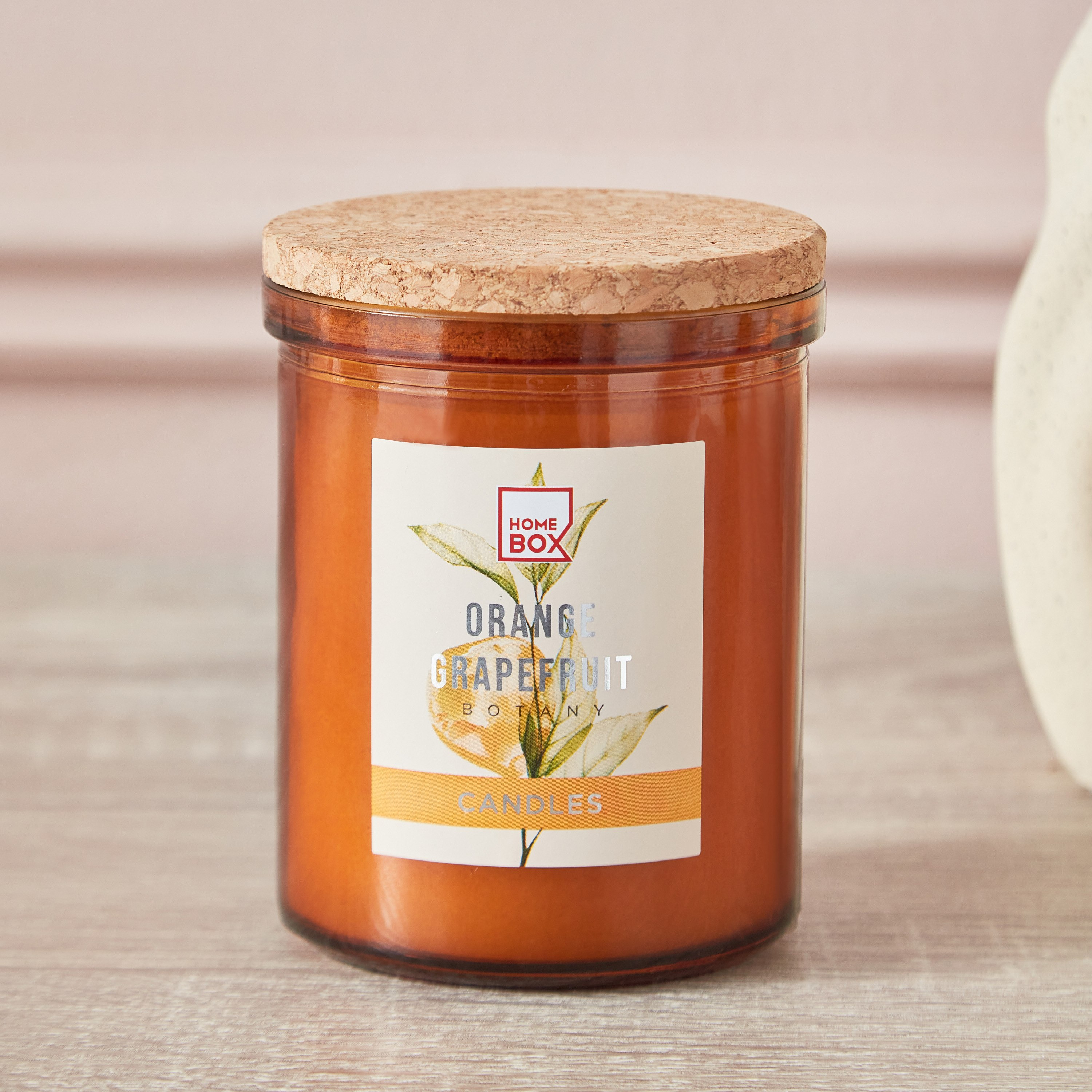جرة شموع مع غطاء إيكولوجي بالجريب فروت والبرتقال من قارا  - 197 جم-hbxlivingroom-decorandaccessories-candles-image-1