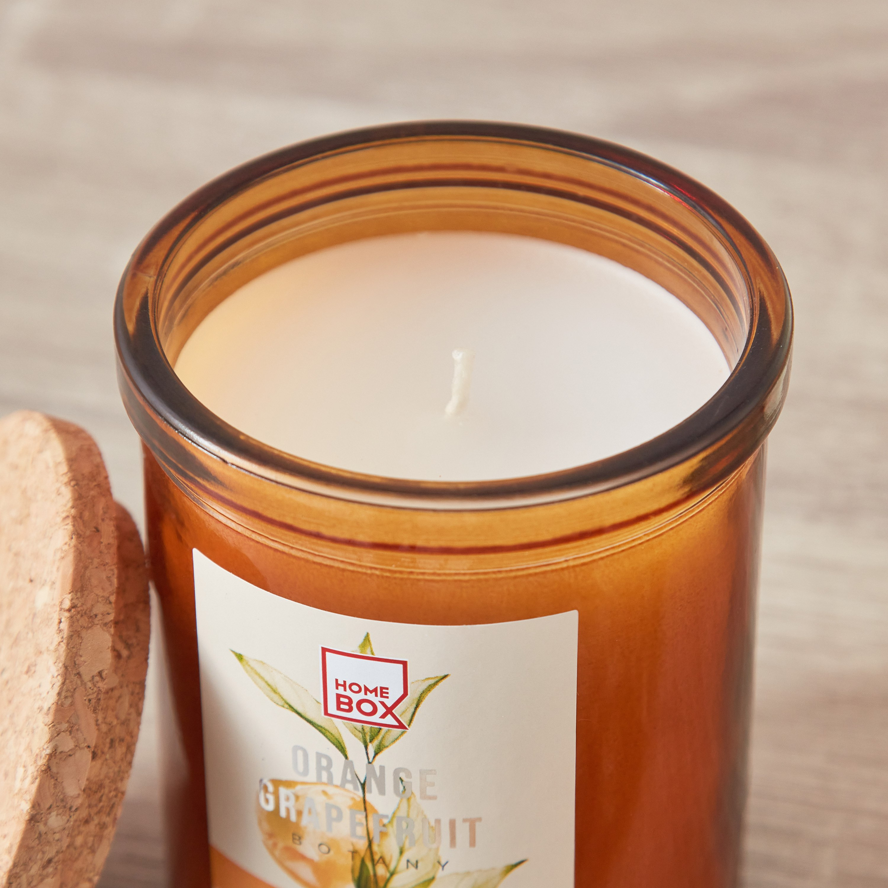 جرة شموع مع غطاء إيكولوجي بالجريب فروت والبرتقال من قارا  - 197 جم-hbxlivingroom-decorandaccessories-candles-image-4