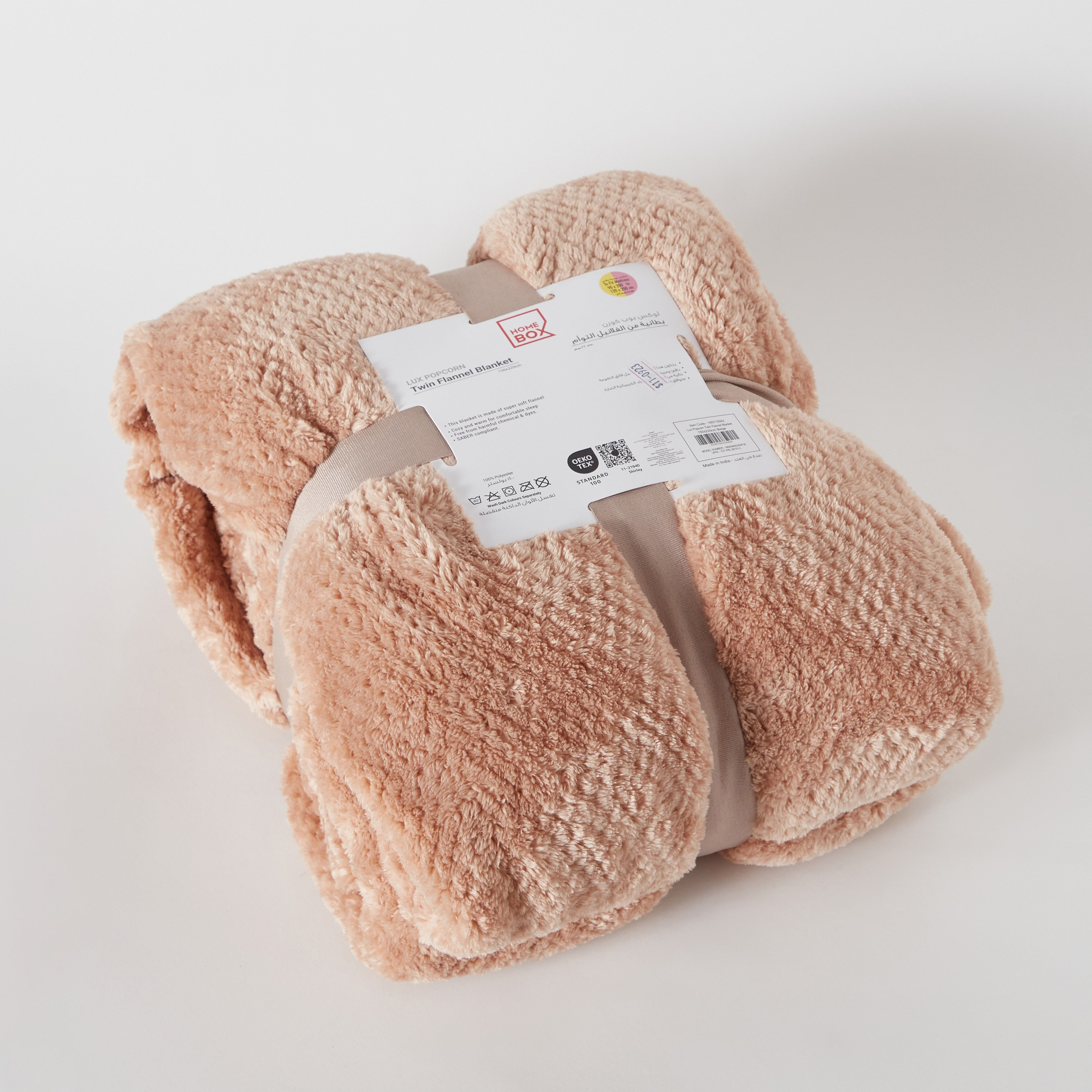 Lux Popcorn Twin Flannel Blanket - 150x220 cm-hbxhomeware-hbxbedroom-image-7