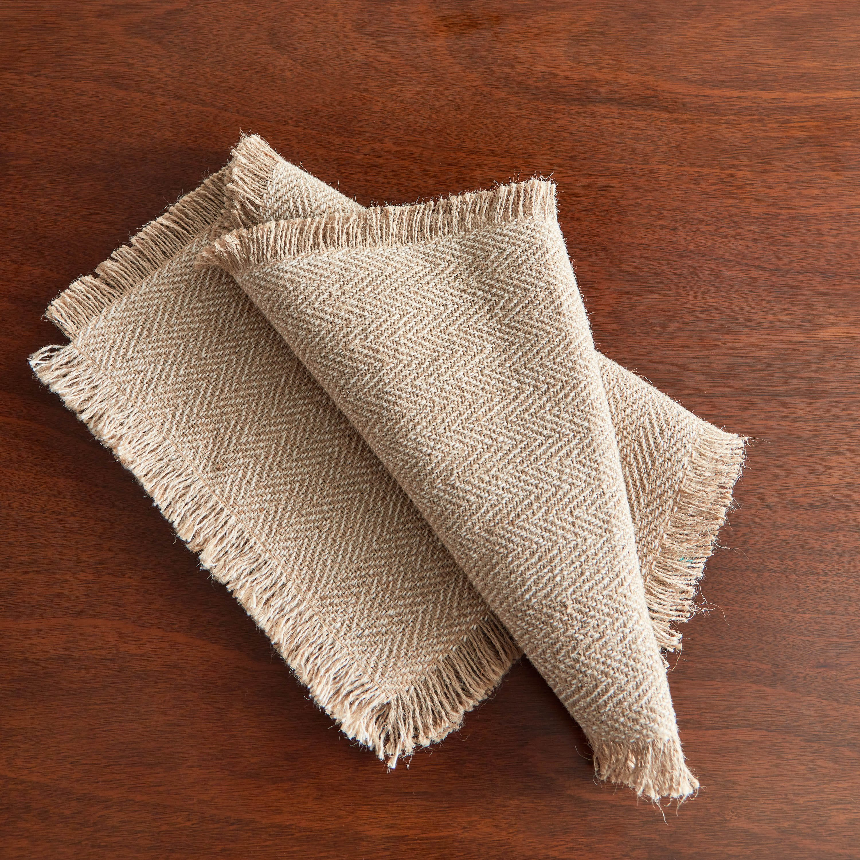 Natura Aish Jute Cotton Runner - 35x120 cm-hbxdecorandfurnishings-homefurnishings-tablelinens-image-2