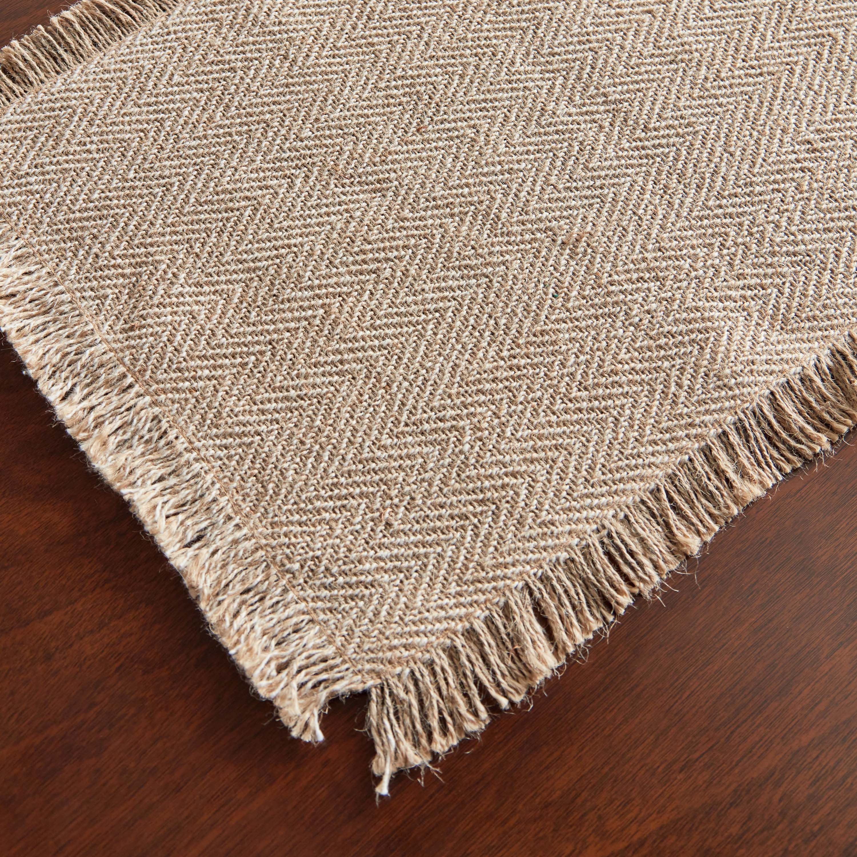 Natura Aish Jute Cotton Runner - 35x120 cm-hbxdecorandfurnishings-homefurnishings-tablelinens-image-4