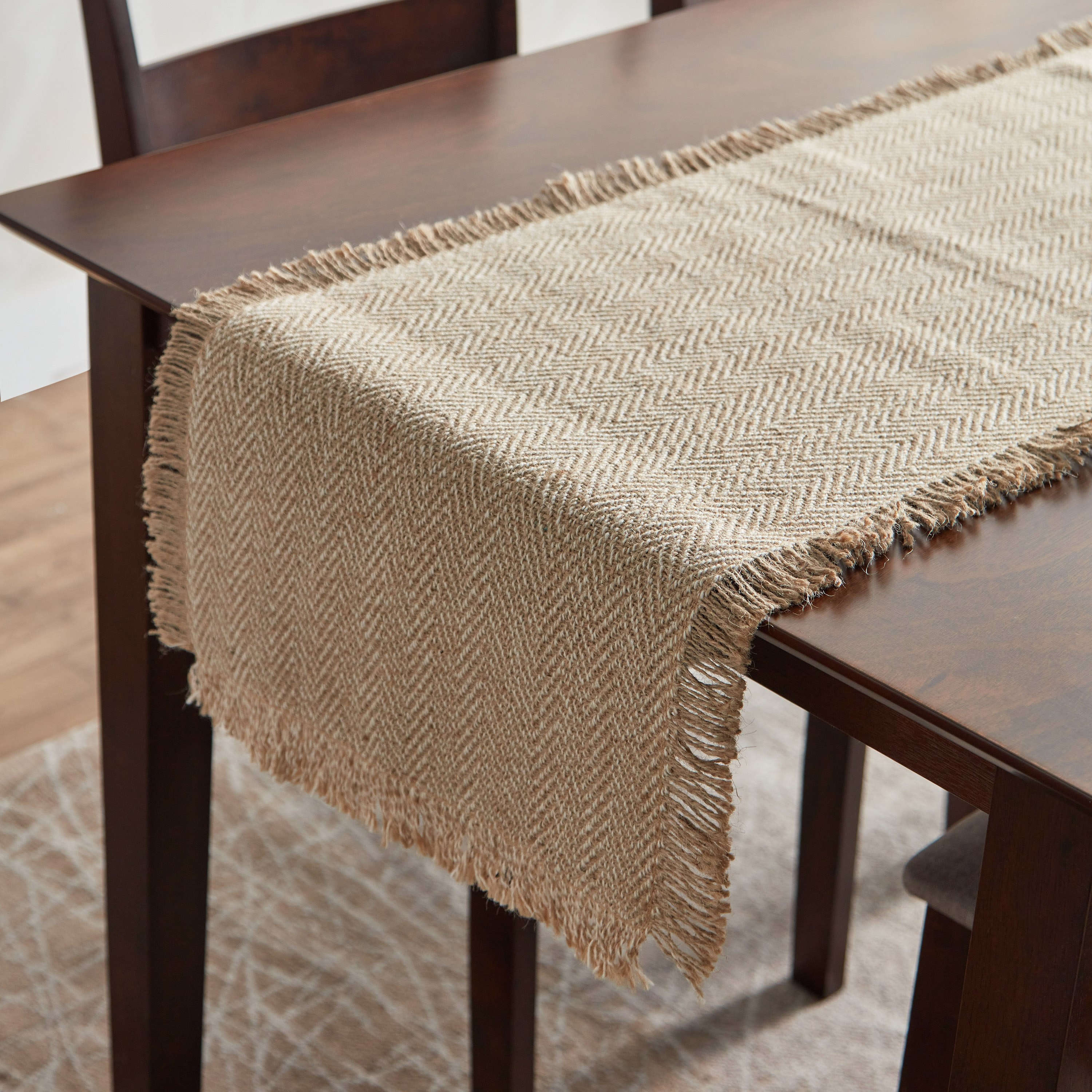 Natura Aish Jute Cotton Runner - 35x120 cm-hbxdecorandfurnishings-homefurnishings-tablelinens-image-5