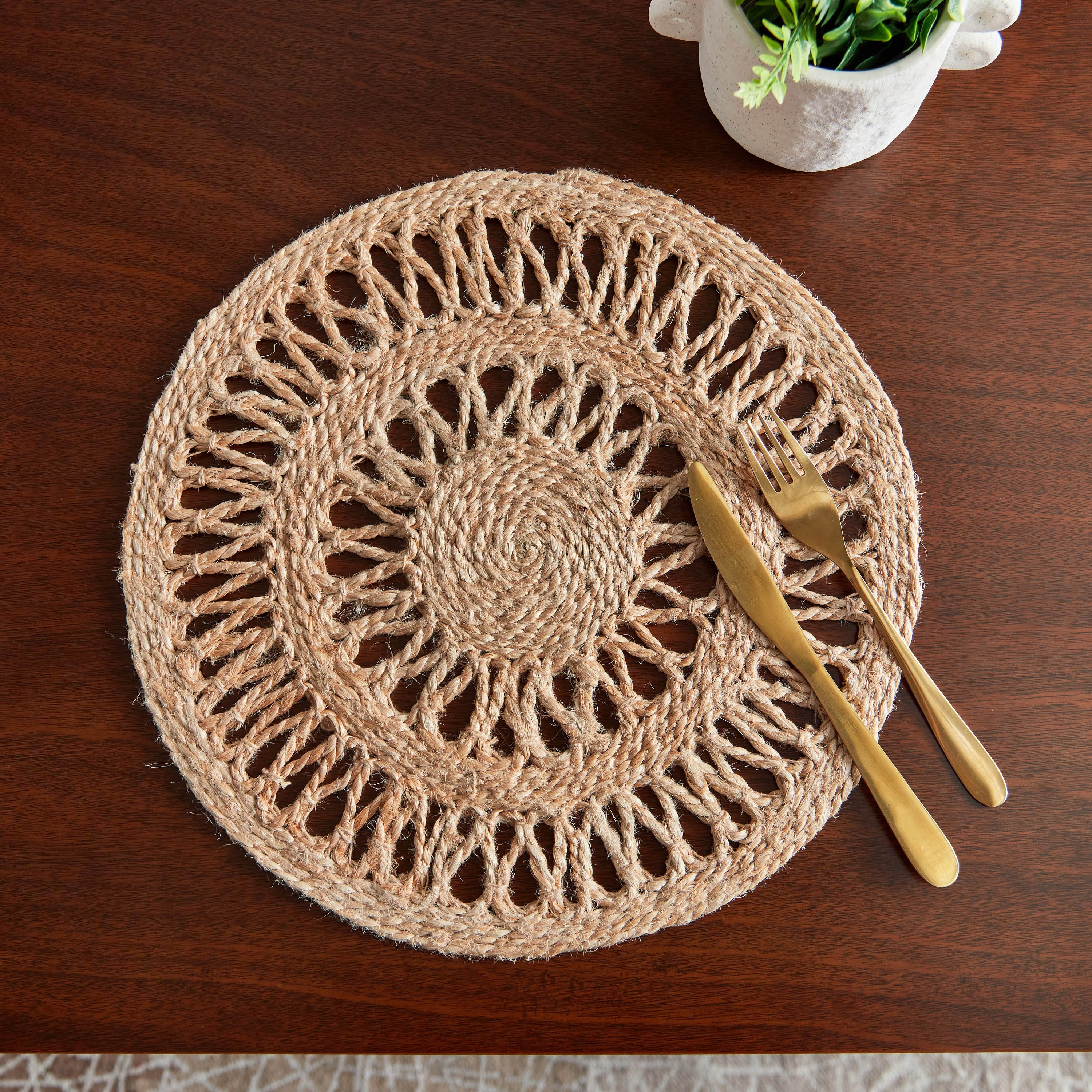 لبادة صحون جوت من ناتورا سوندا- 38 سم-hbxdecorandfurnishings-homefurnishings-tablelinens-image-4