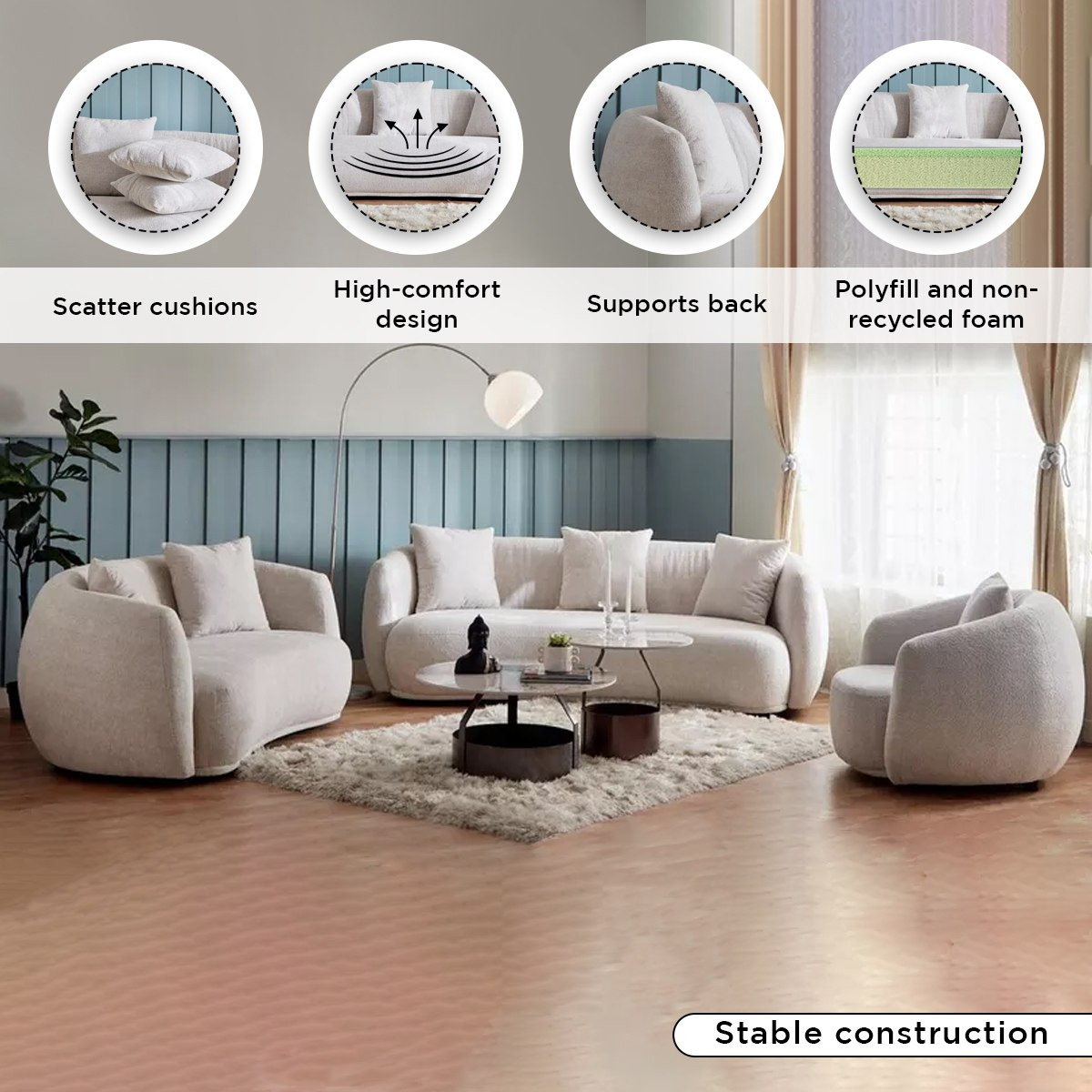 كنبة مخملية 3 مقاعد مع 3 وسائد-hbxlivingroom-sofasandarmchairs-sofas-image-5