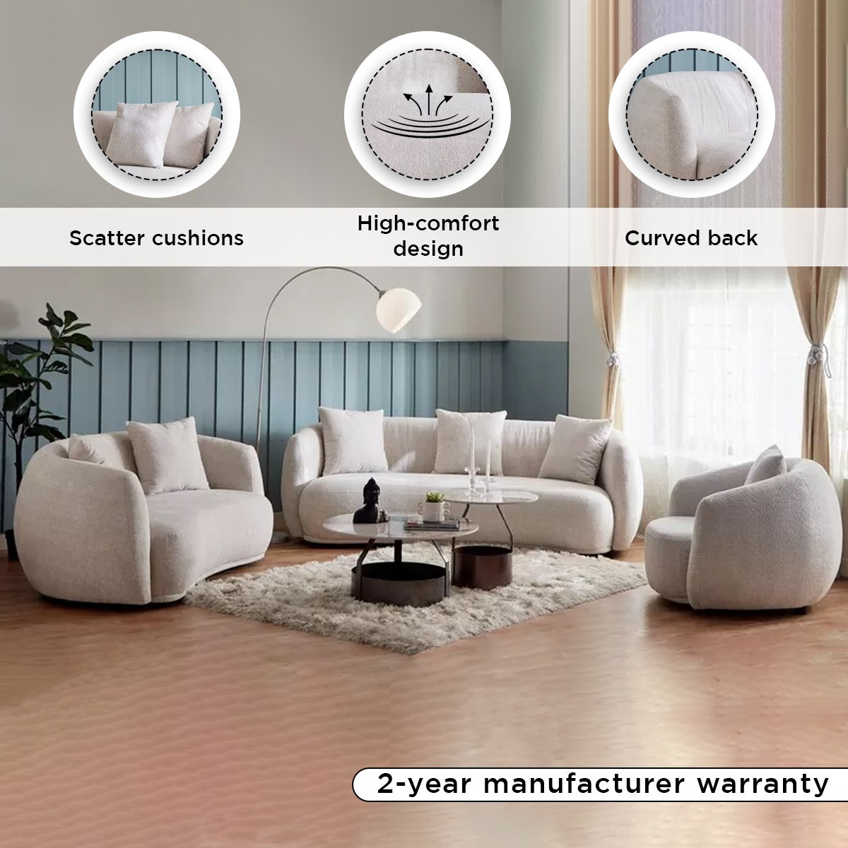 كنبة مخملية مقعدين مع وسادتين-hbxlivingroom-sofasandarmchairs-sofas-image-4