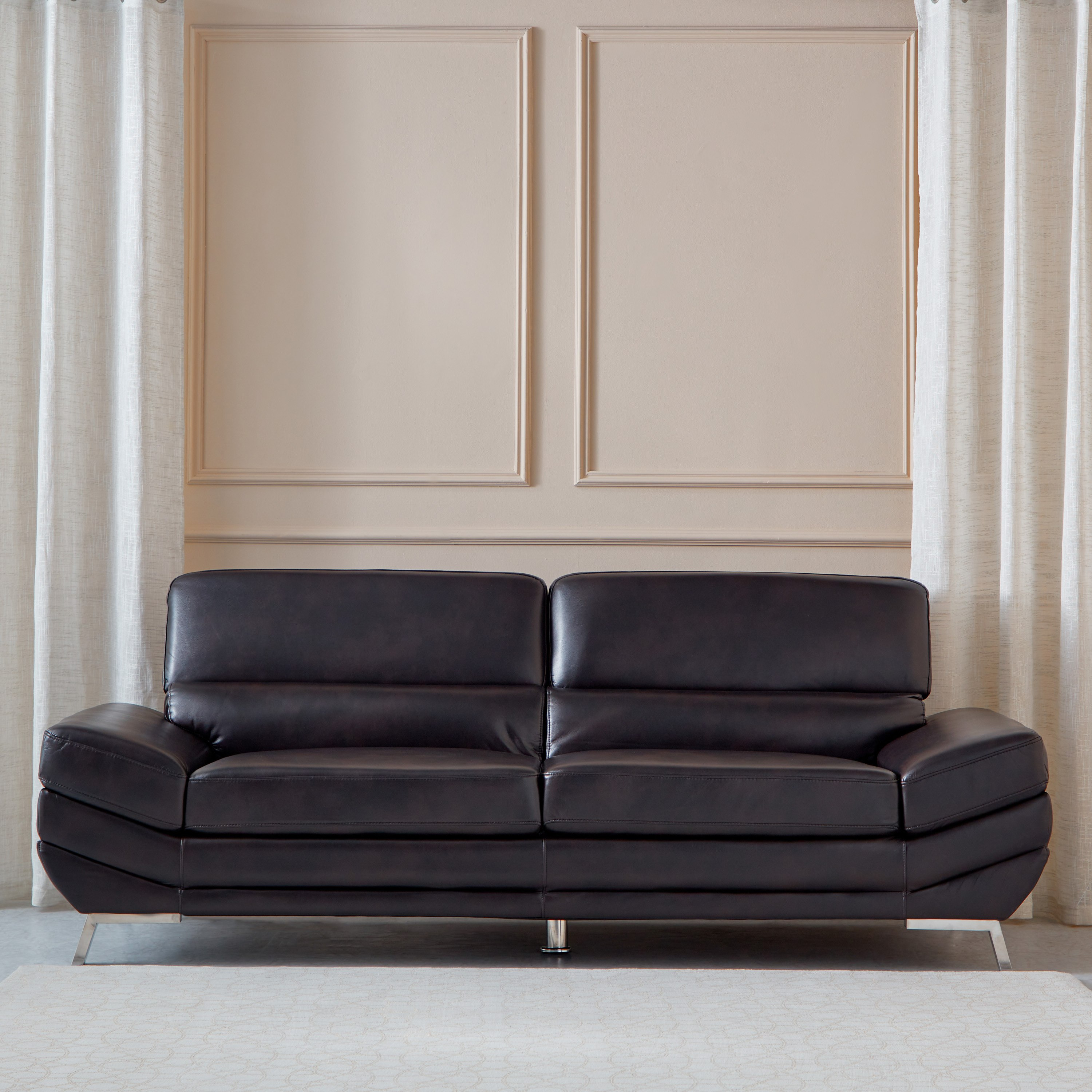 Salerno 3-Seater Faux Leather Sofa-hbxlivingroom-sofasandarmchairs-sofas-image-3