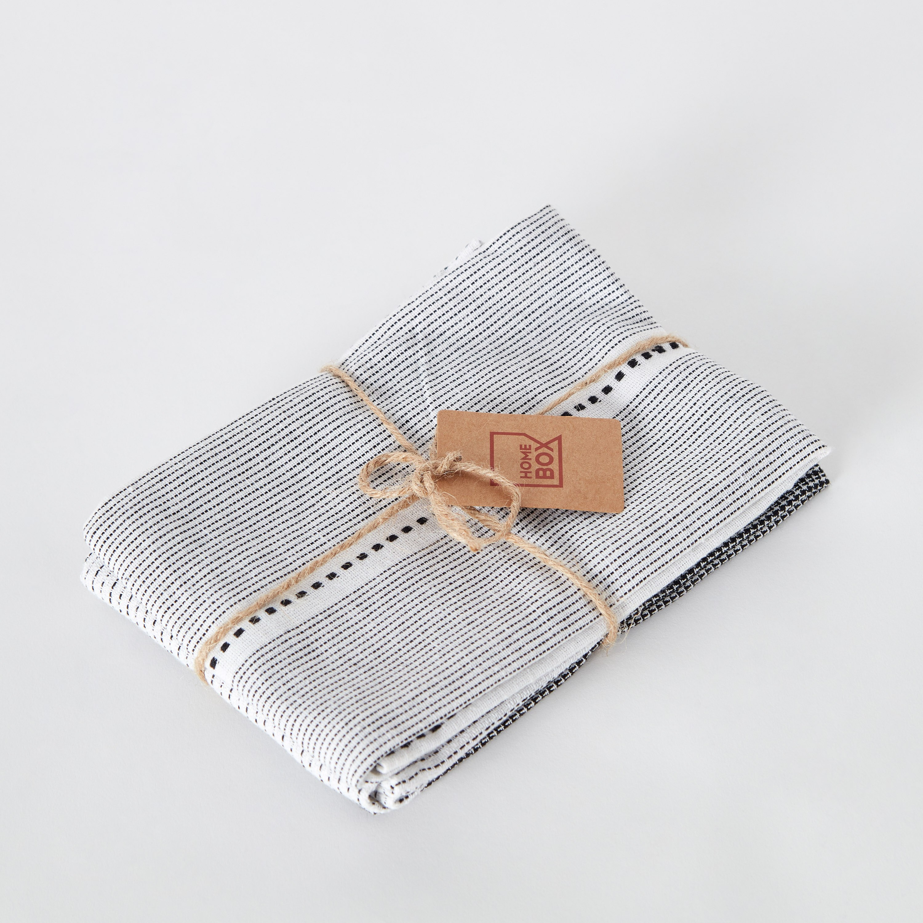 Alivia 3-Piece Woven Stripe Recycled Kitchen Towel Set - 40x60 cm-hbxhomeware-kitchenware-kitchenlinens-image-6
