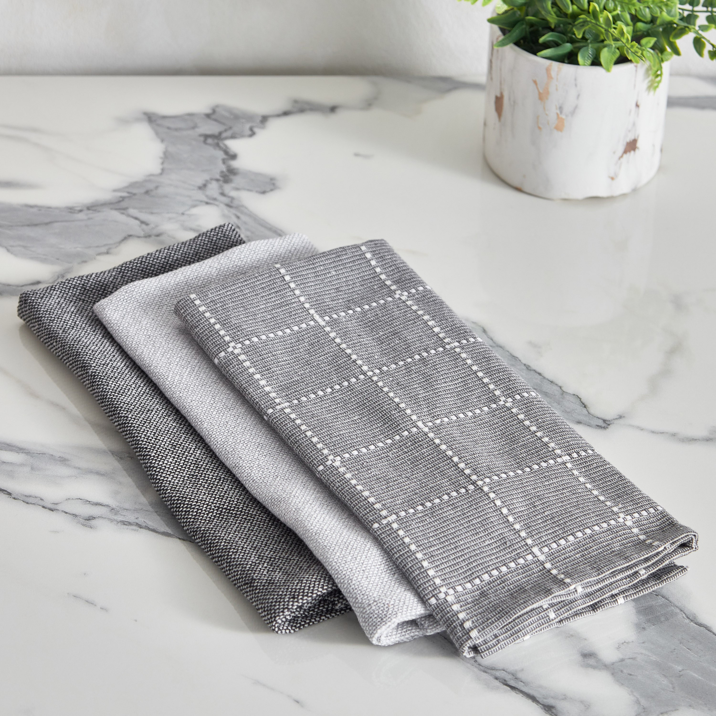طقم مناشف مطبخ معاد تدويرها 3 قطع من أليفيا - 40x60 سم-hbxhomeware-kitchenware-kitchenlinens-image-2
