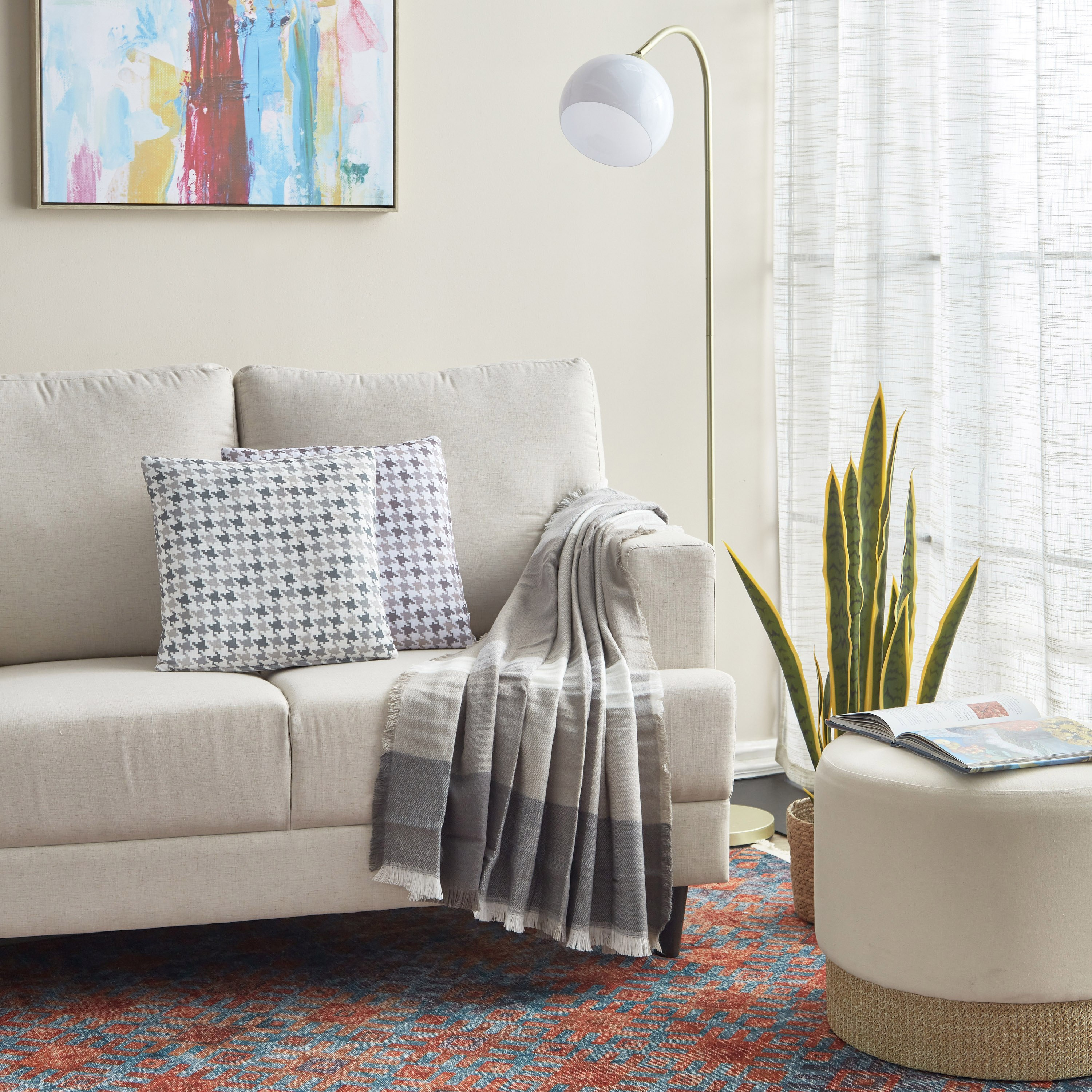 بطانية خفيفة منسوجة مخططة بشراشيب من بريستول آنا - 130x170 سم-hbxhomeware-hbxbedroom-image-5