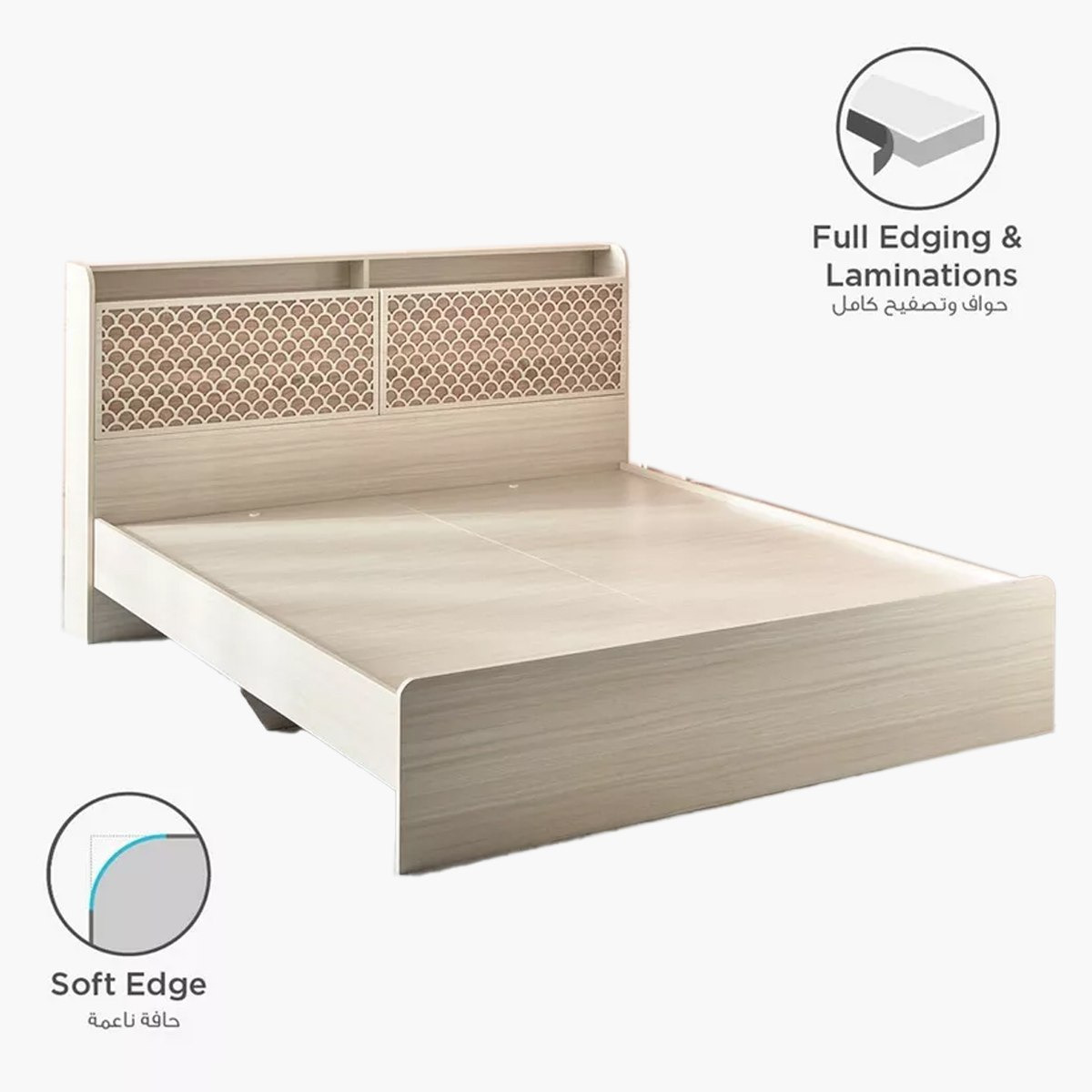طقم غرفة نوم كينج 5 قطع من ريتشموند - 180x200 سم-hbxbedroom-bedsandbedsets-bedroomsets-king-image-8