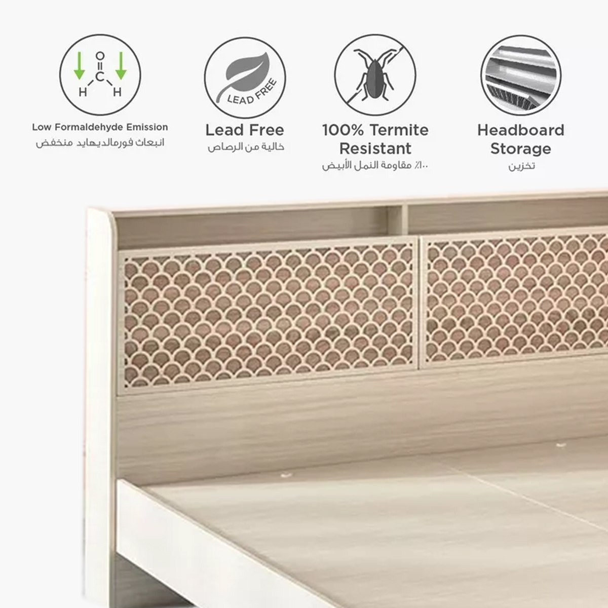 طقم غرفة نوم كينج 5 قطع من ريتشموند - 180x200 سم-hbxbedroom-bedsandbedsets-bedroomsets-king-image-13