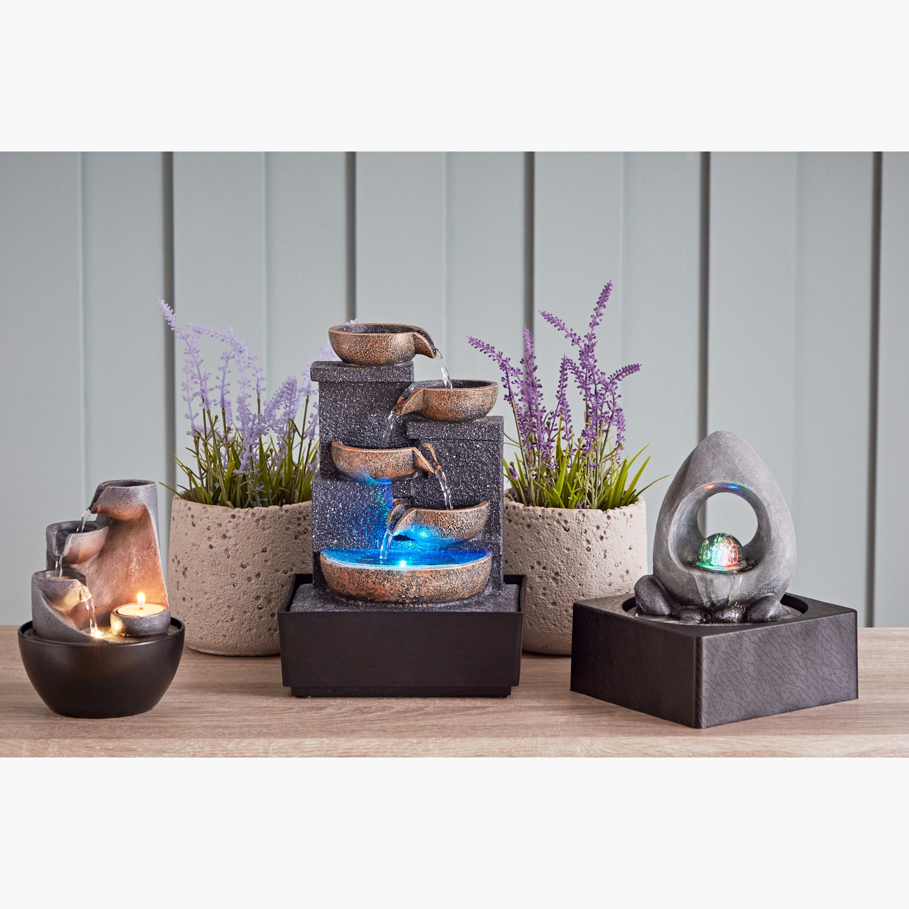 Belen Modern Fountain with Rolling Ball - 18x18x24 cm-hbxhomeware-hbxdecorandfurnishings-image-5