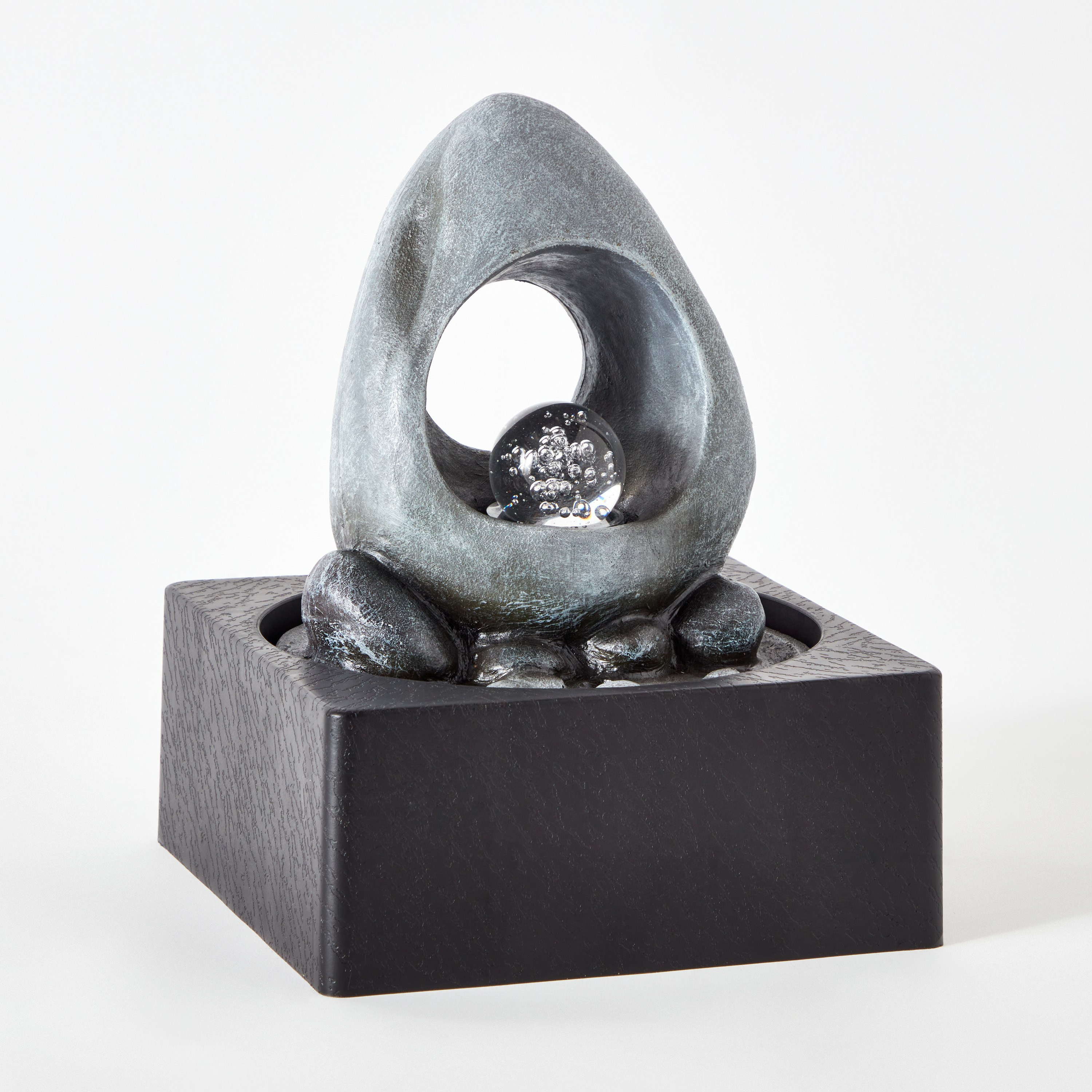 Belen Modern Fountain with Rolling Ball - 18x18x24 cm-hbxhomeware-hbxdecorandfurnishings-image-6