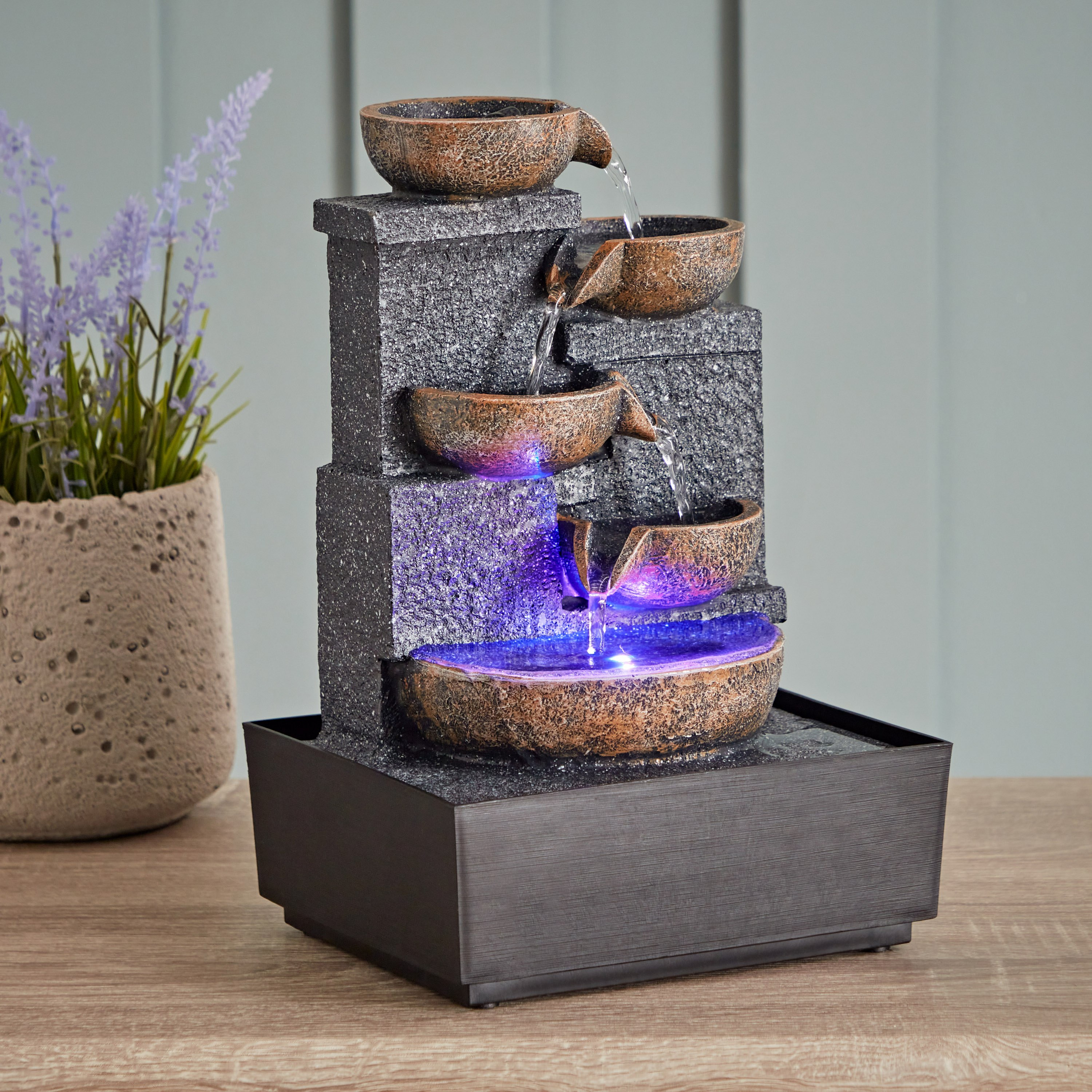 Belen Modern Fountain with LED Light - 21x17x30 cm-PROMO_HB_AE_B1G1_250925-image-3
