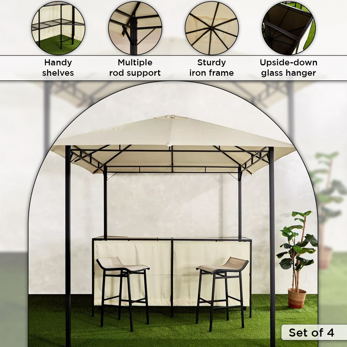 وحدة مشروبات مقعدين وعلّاقة كؤوس من فيرا تانجو-hbxfurniture-outdoor-diningsets-image-5