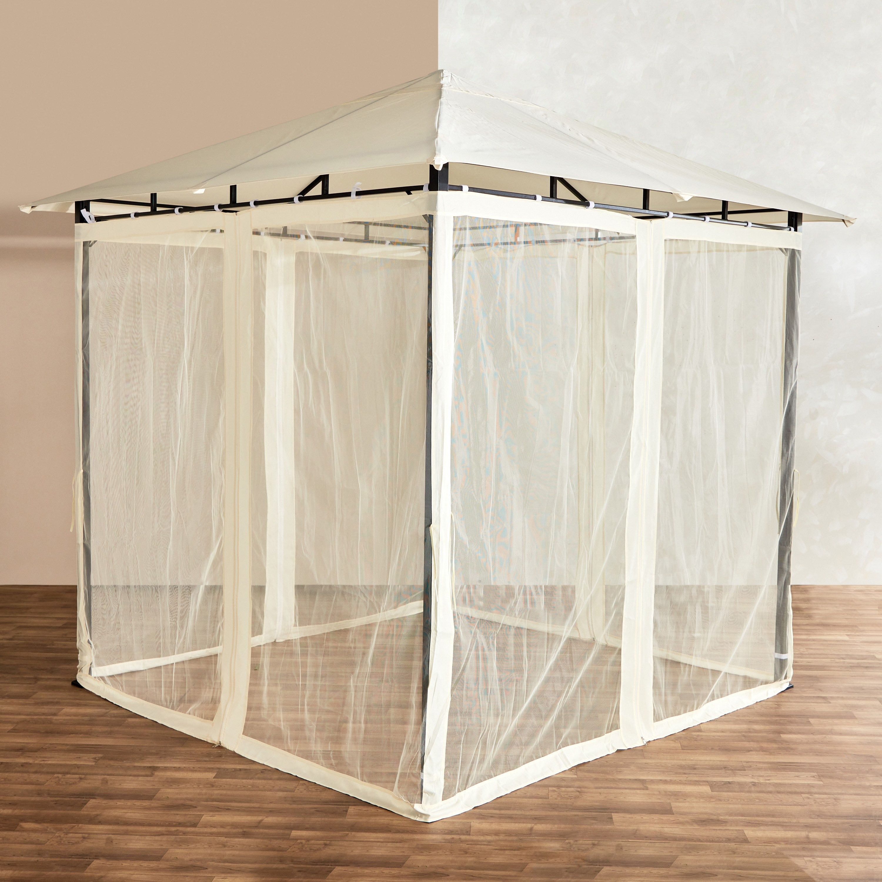 مظلة حديقة بإطار معدني مع ناموسية من فيرا تيومان-hbxfurniture-outdoor-diningsets-image-9