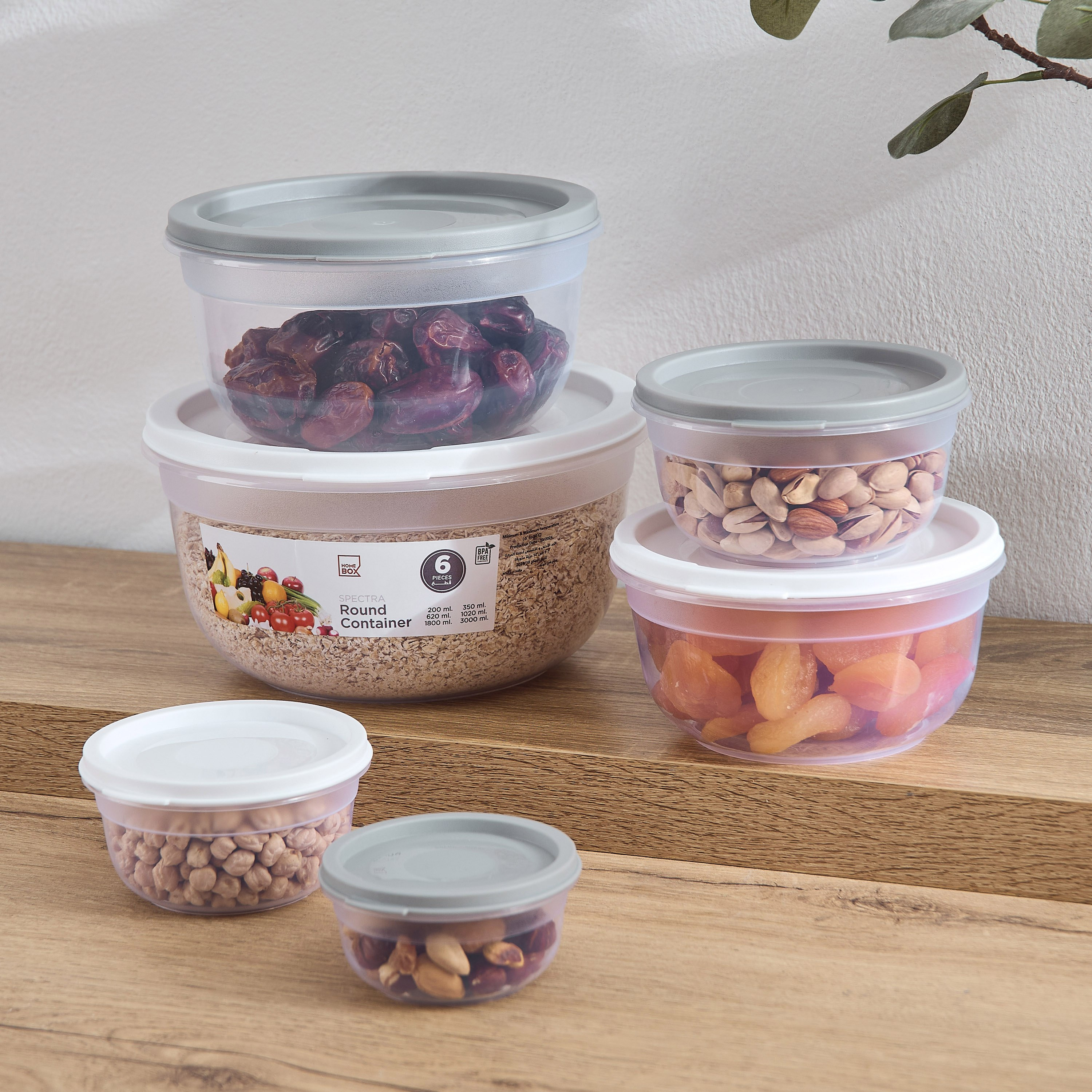 طقم حاويات مستديرة 6 قطع سوليتير من سبيكترا-hbxkitchen-kitchenware-foodpreparation-image-1