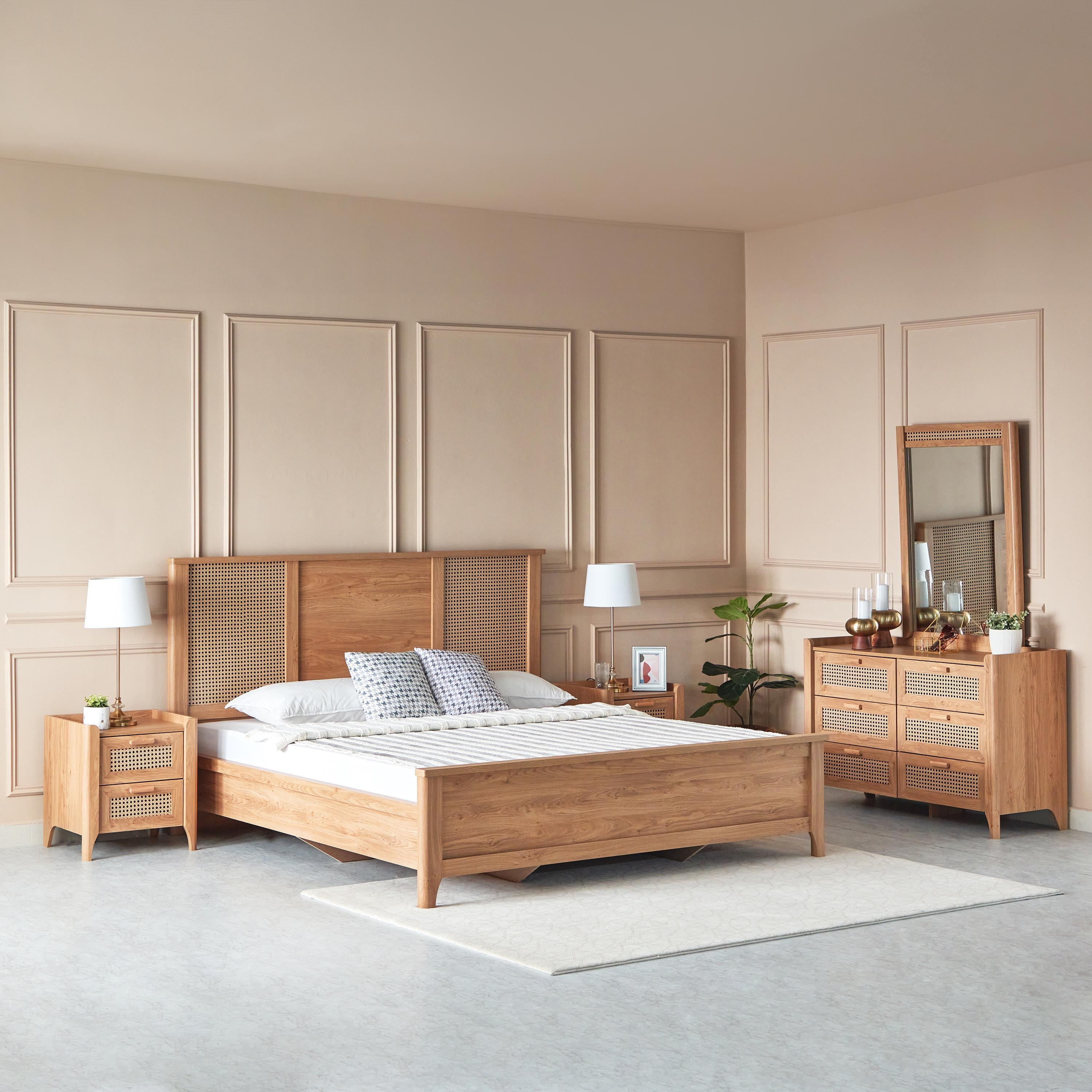 5 piece king size deals bedroom set