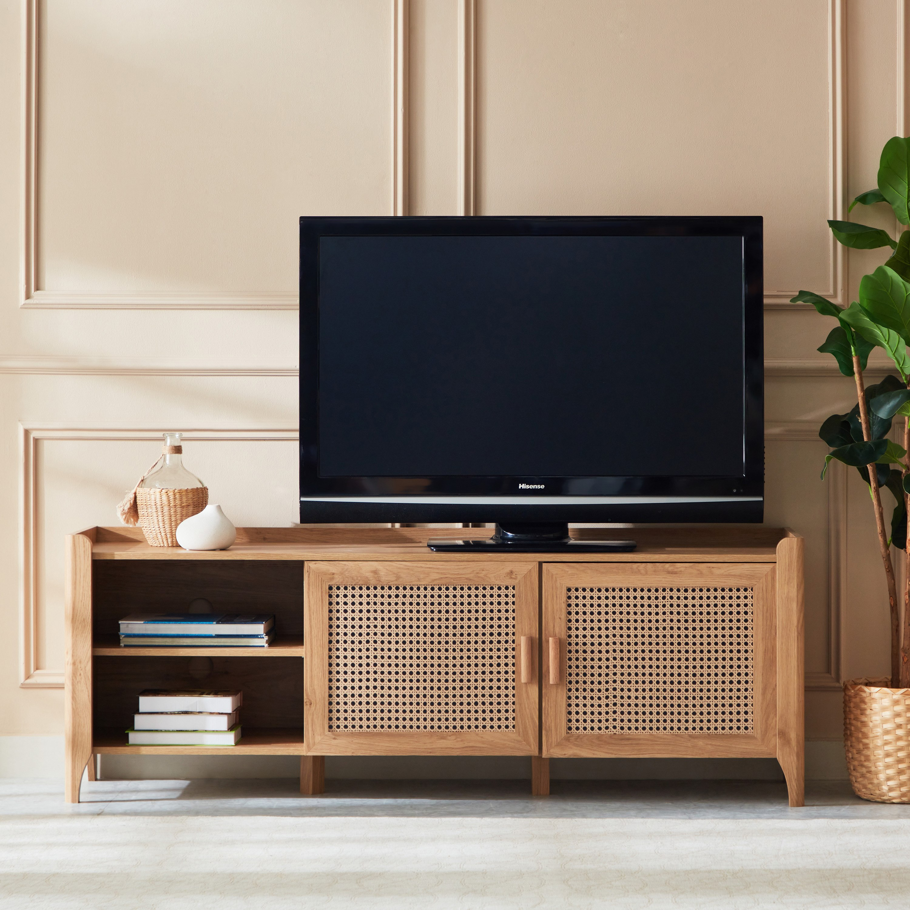 Java 1.6 Metre TV unit for TVs up to 70 inches-hbxlivingroom-mediaunitsandstorage-tvunits-image-2