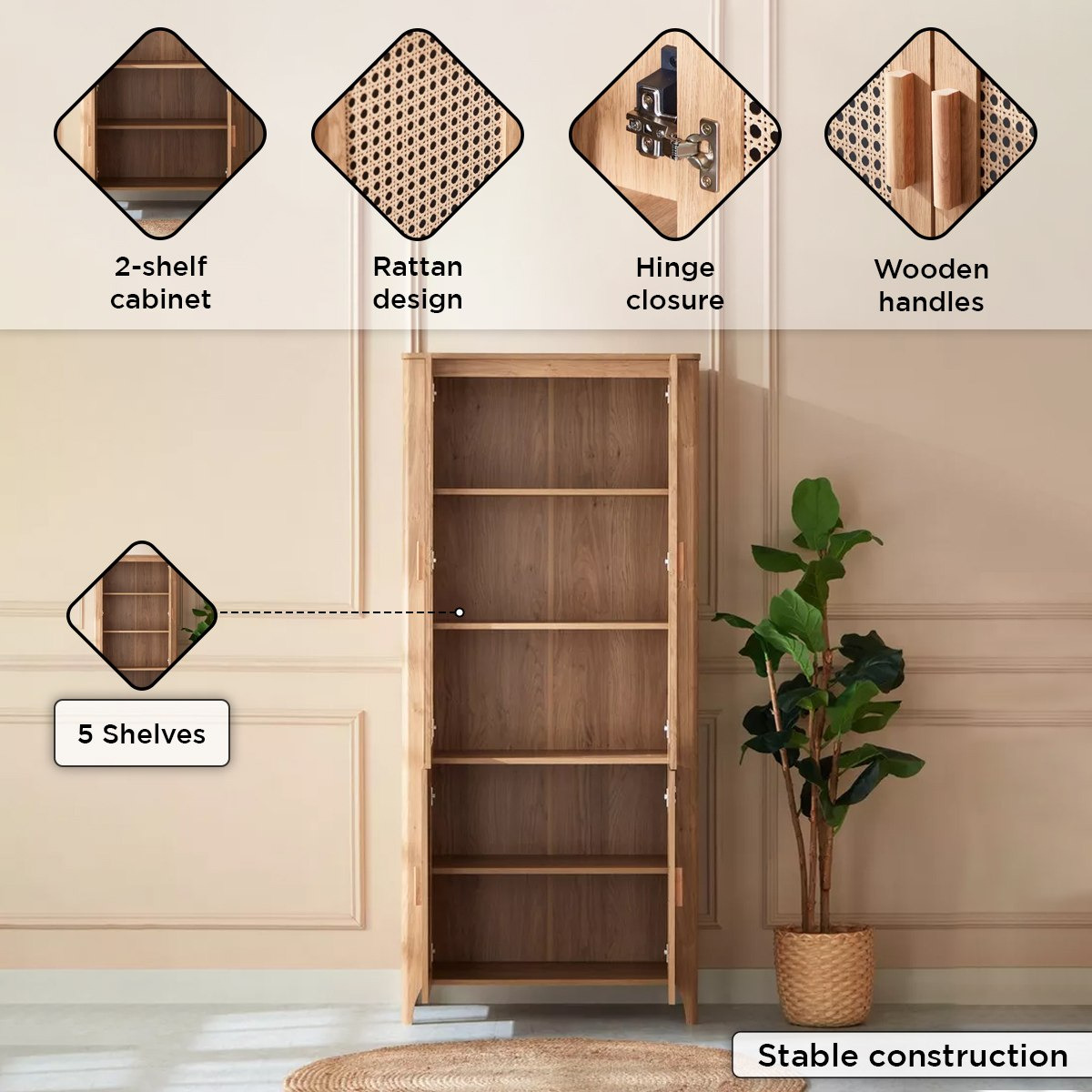 Java 4-Door Bookcase-hbxfurniture-office-bookcases-image-5