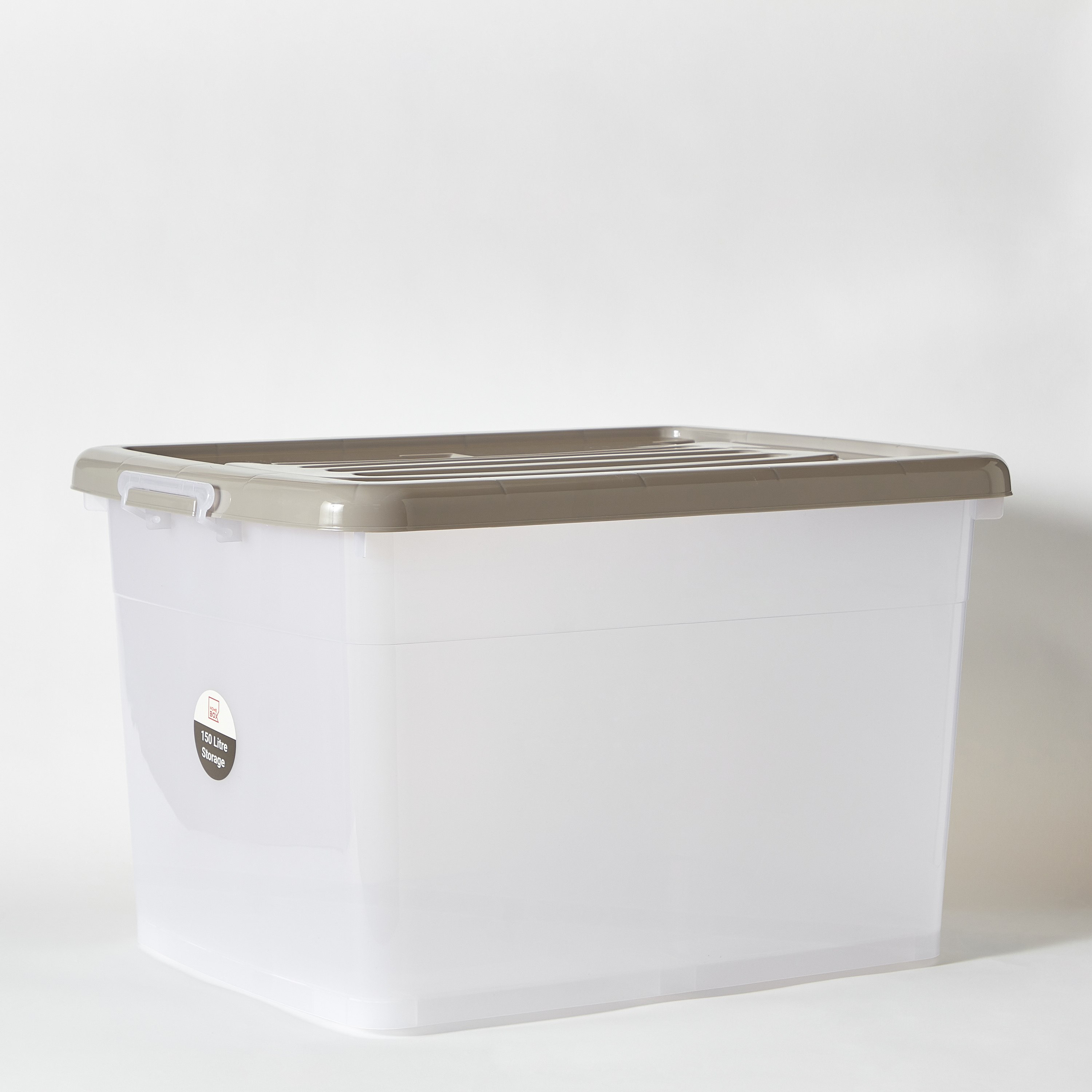 Juana Multipurpose Transparent Storage Box with Wheels and Lockable Lid - 150 L-hbxbedroom-bedroomaccessories-bedroomstorage-image-8