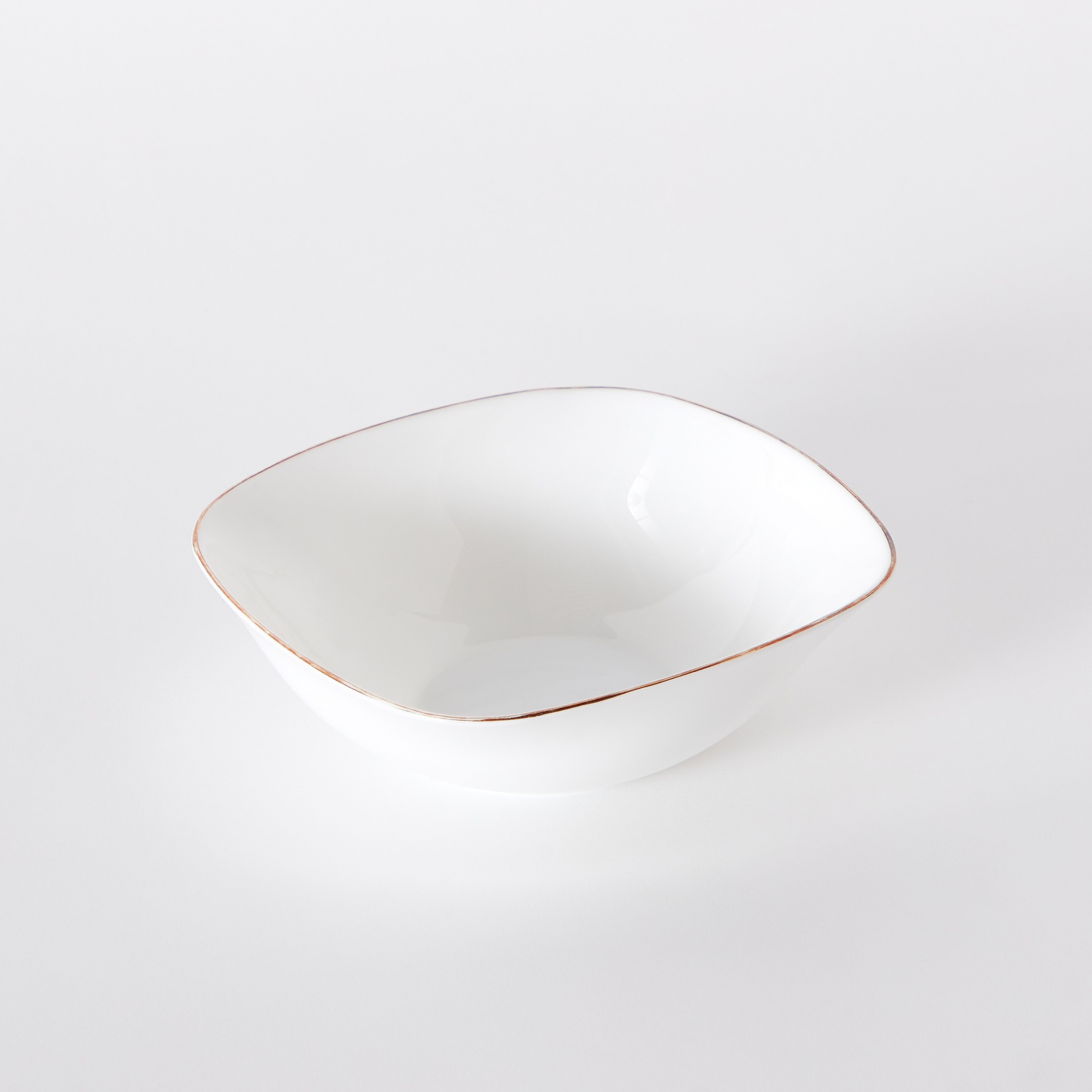صحن عشاء أوبالوير بإطار ذهبي من نوفا - 16.5 سم-hbxdecorandfurnishings-tabletop-crockery-image-6