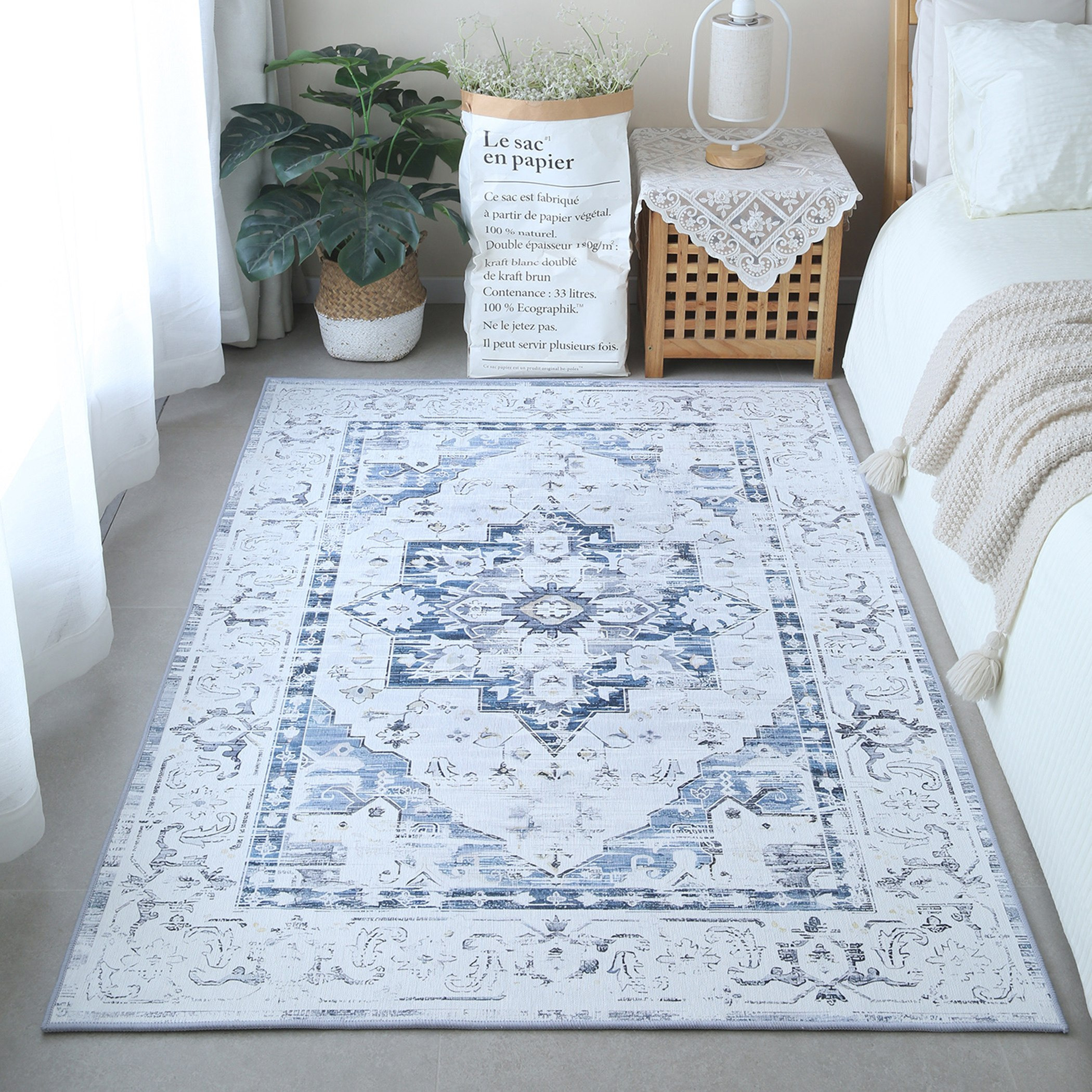 Atlanta Adelly Printed Rug - 110x160 cm-hbxdecorandfurnishings-floorcoverings-rugs-image-1