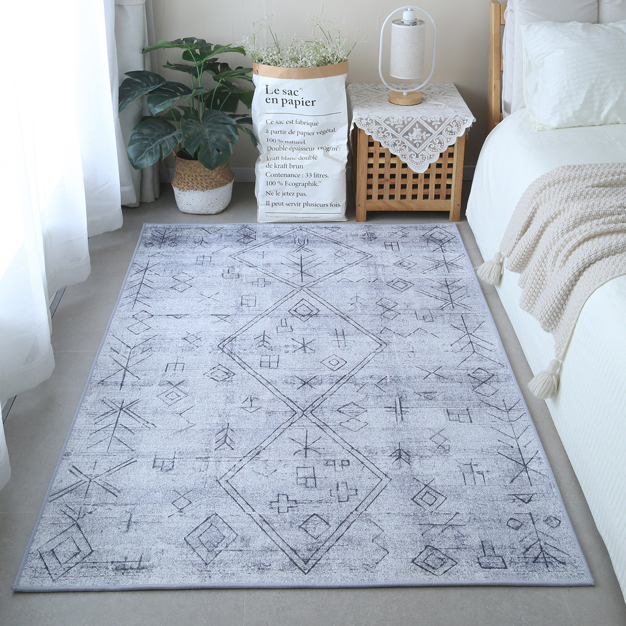 سجادة أليون بطبعات من أتلانتا - 110×160 سم-hbxdecorandfurnishings-floorcoverings-rugs-image-1