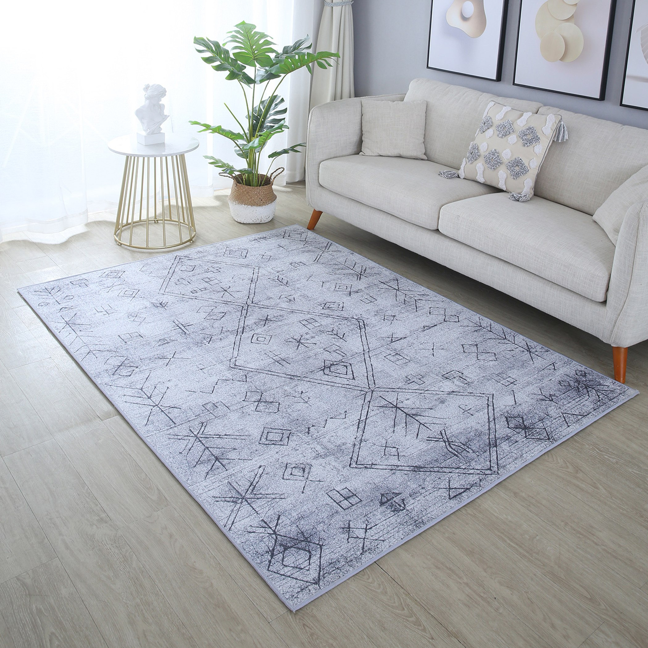 سجادة بطبعات من أتلانتا - 150x200 سم-hbxdecorandfurnishings-floorcoverings-rugs-image-1