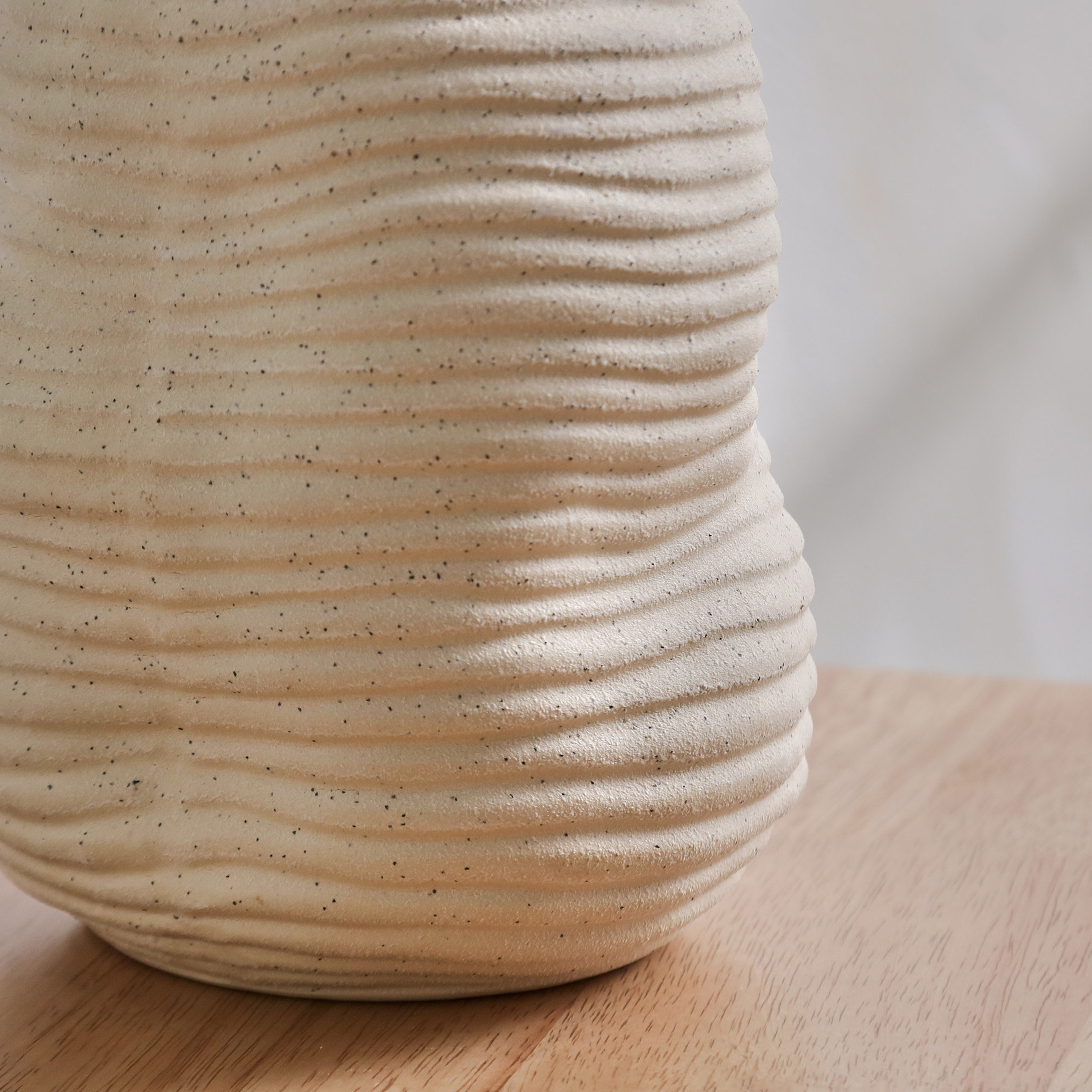 Quinn Organic Shape Ceramic Vase - 14.5x14.5x23.5 cm-hbxbedroom-decorandaccessories-vases-image-4