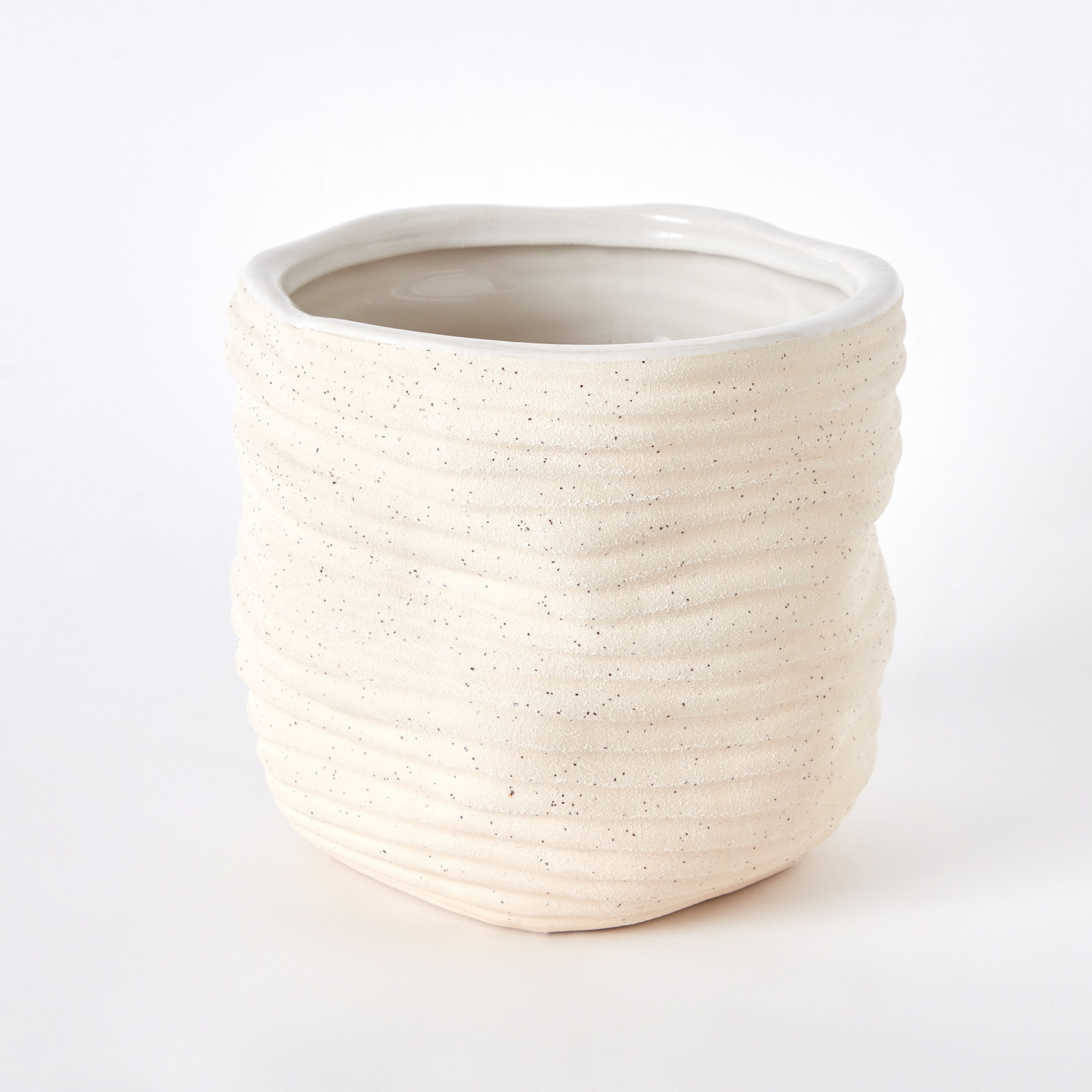 مزهرية سيراميك من كوين - 14.5x14.5x13 سم-hbxbedroom-decorandaccessories-vases-image-6