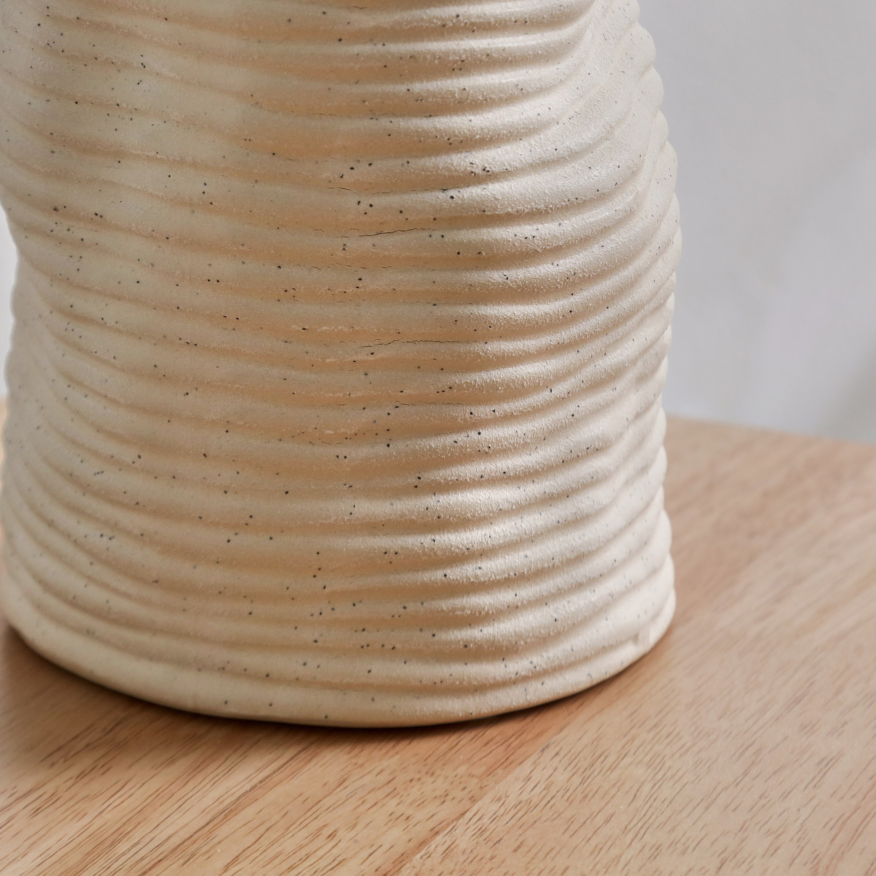 Quinn Organic Shape Ceramic Vase - 13x13x26 cm-hbxbedroom-decorandaccessories-vases-image-4