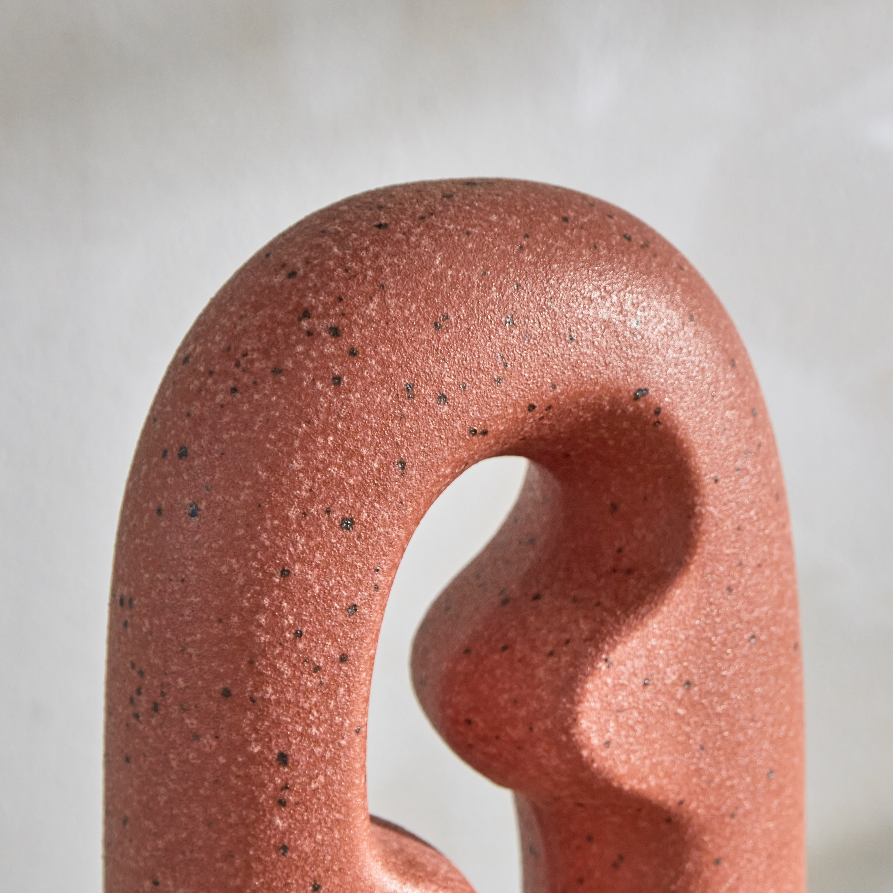 Quinn Terracota Ceramic Speckle Modern Decorative Accent - 15x7.5x21.5 cm-hbxhomeware-homedecor-figurinesandornaments-image-3