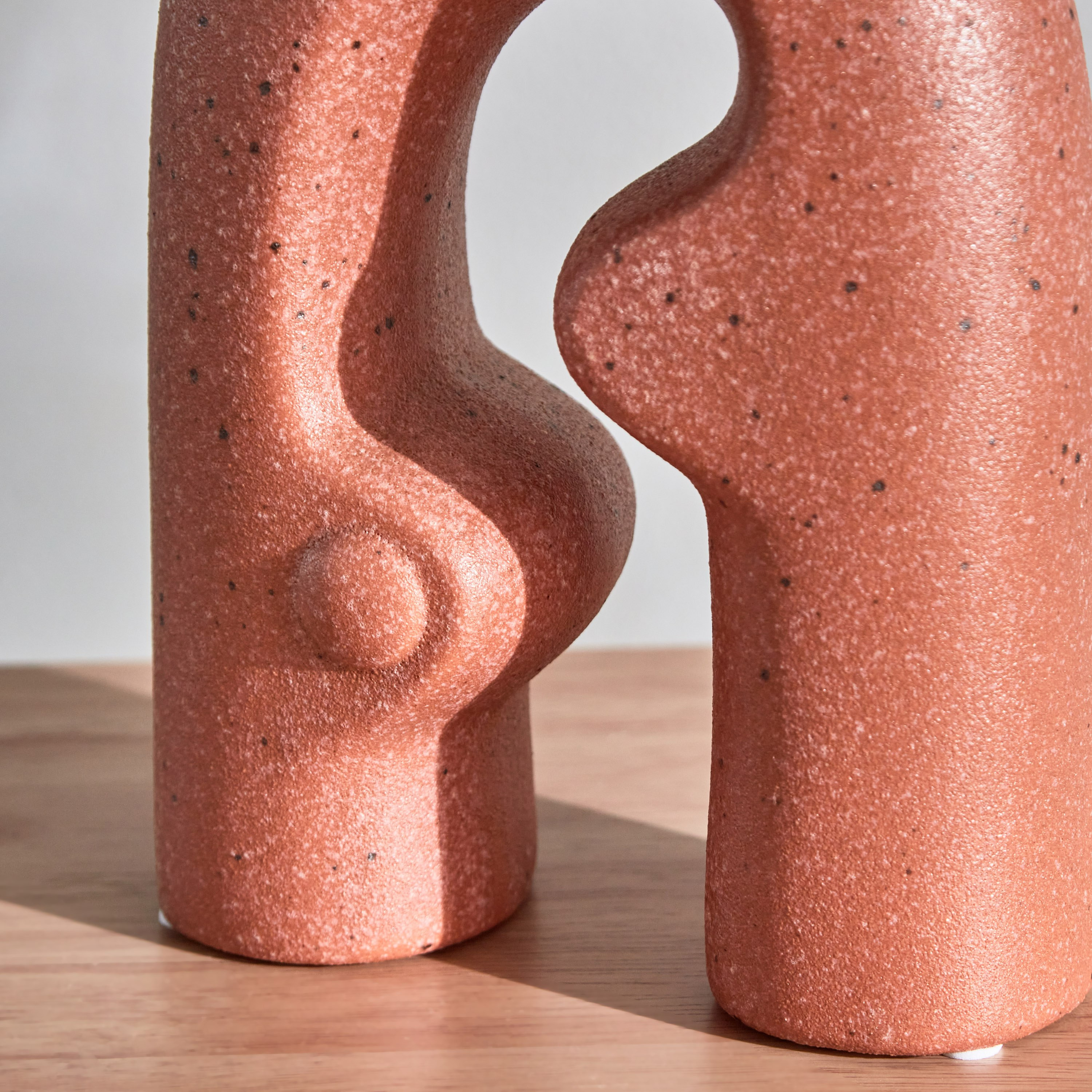 Quinn Terracota Ceramic Speckle Modern Decorative Accent - 15x7.5x21.5 cm-hbxhomeware-homedecor-figurinesandornaments-image-4