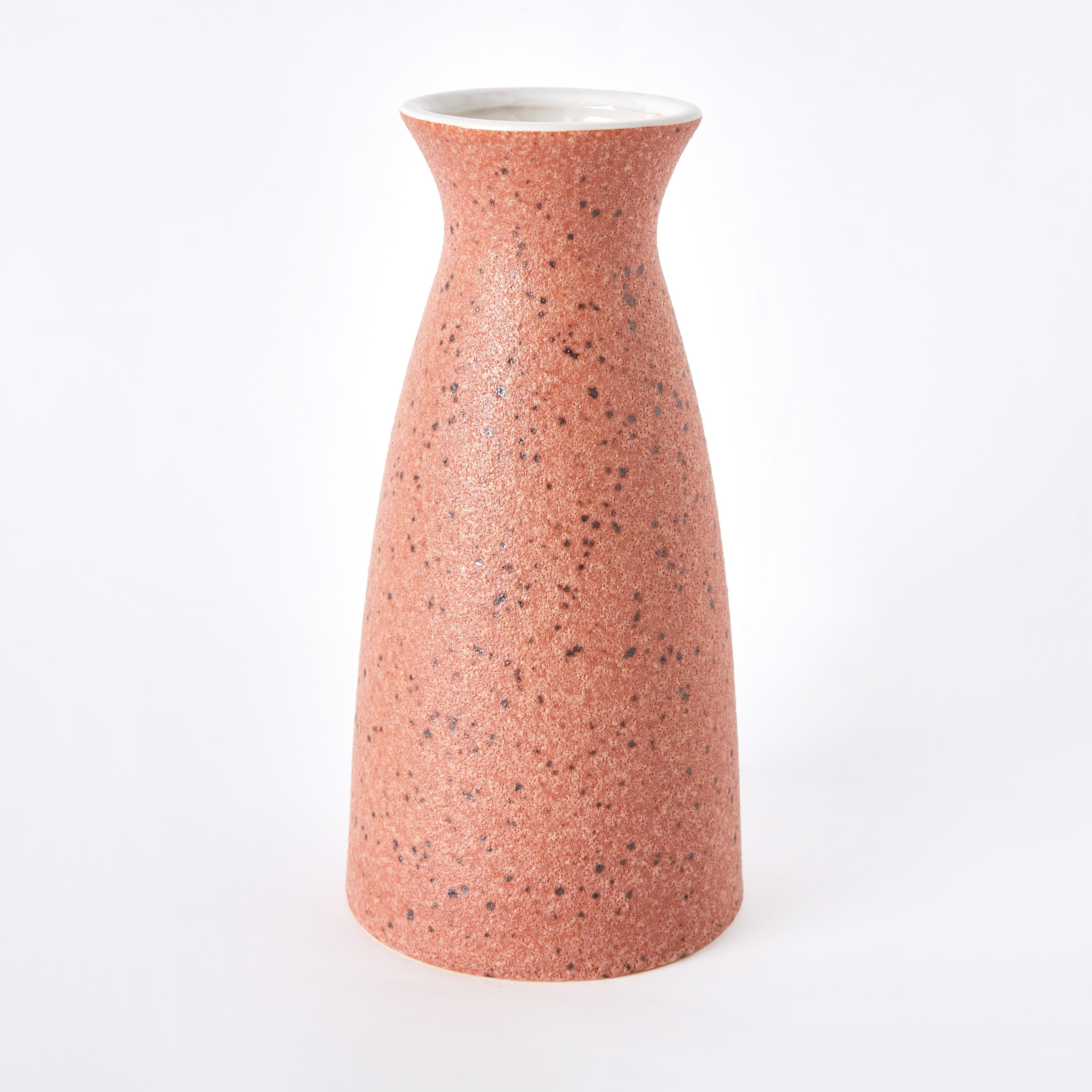مزهرية سيراميك مزيّنة بالخرز من كوين - 11.5x11.5x23 سم-hbxbedroom-decorandaccessories-vases-image-6