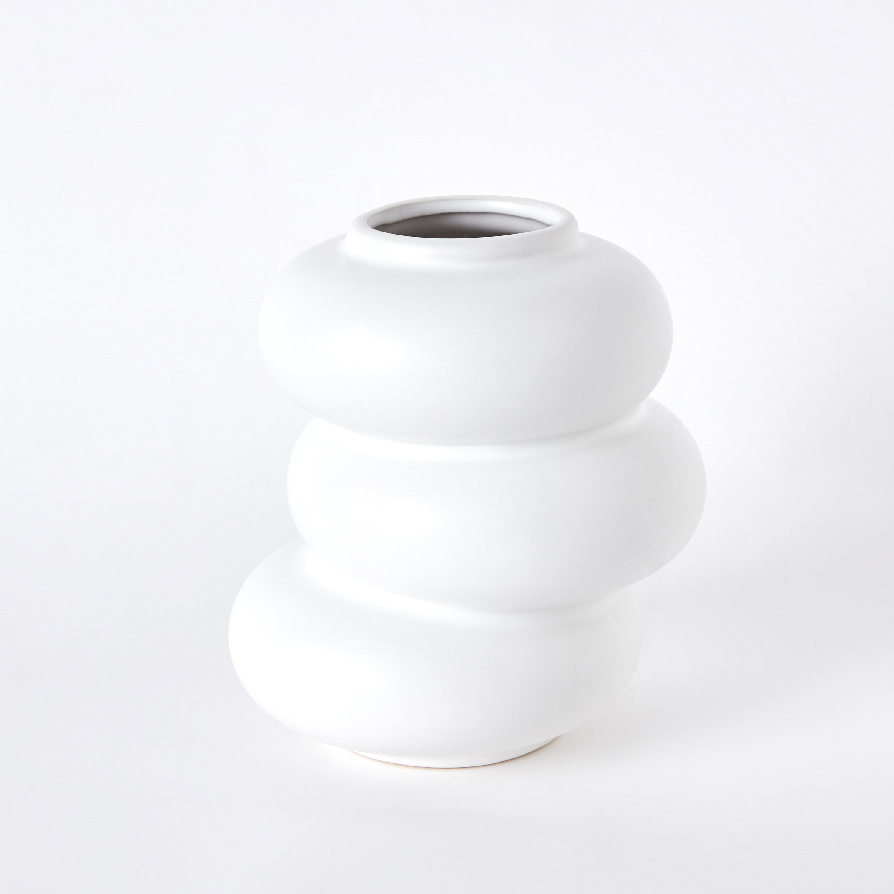 مزهرية سيراميك من كوين - 16x14.5x17 سم-hbxbedroom-decorandaccessories-vases-image-6