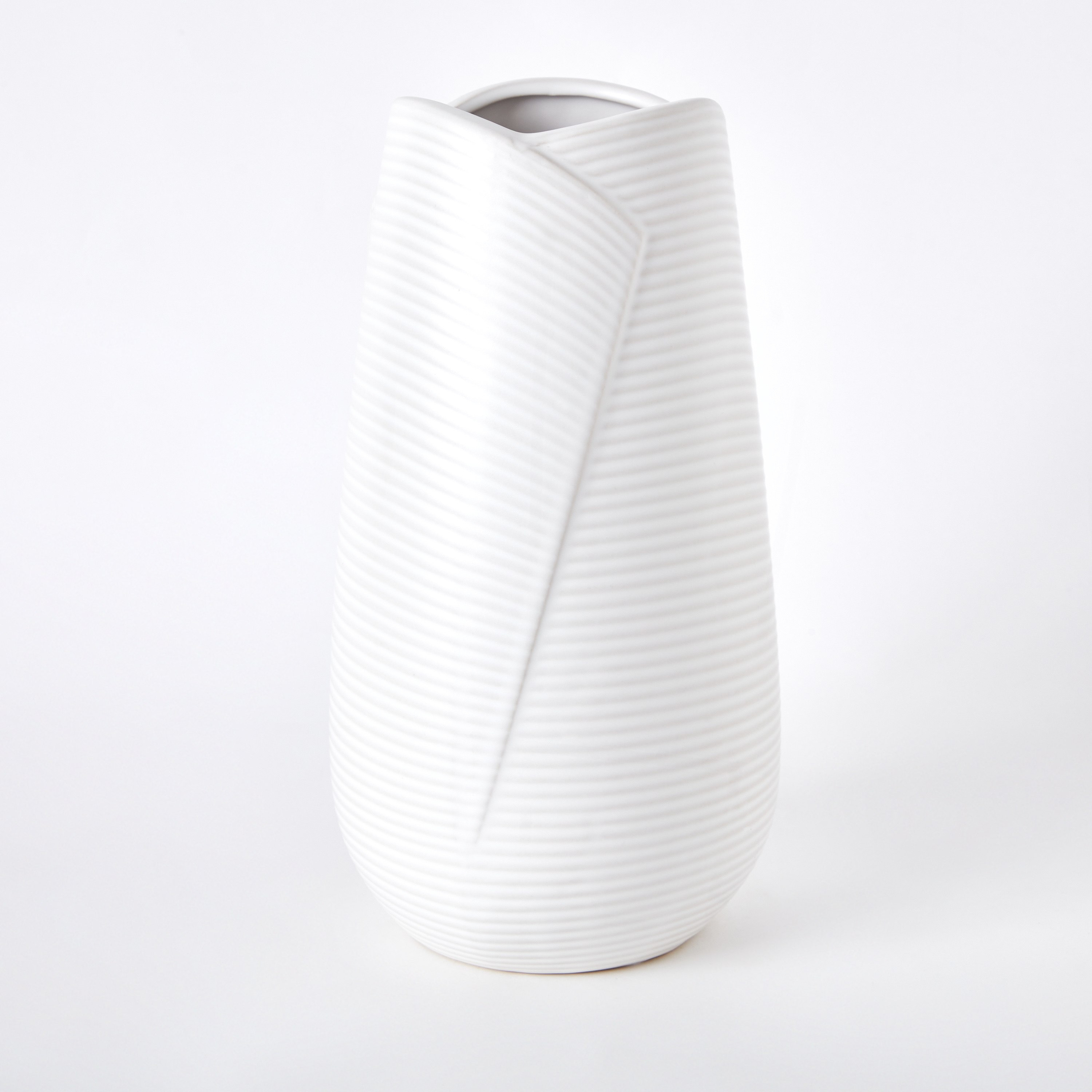 Quinn Ceramic Sleeve Look Vase - 13.5x13.5x25cm-hbxbedroom-decorandaccessories-vases-image-6