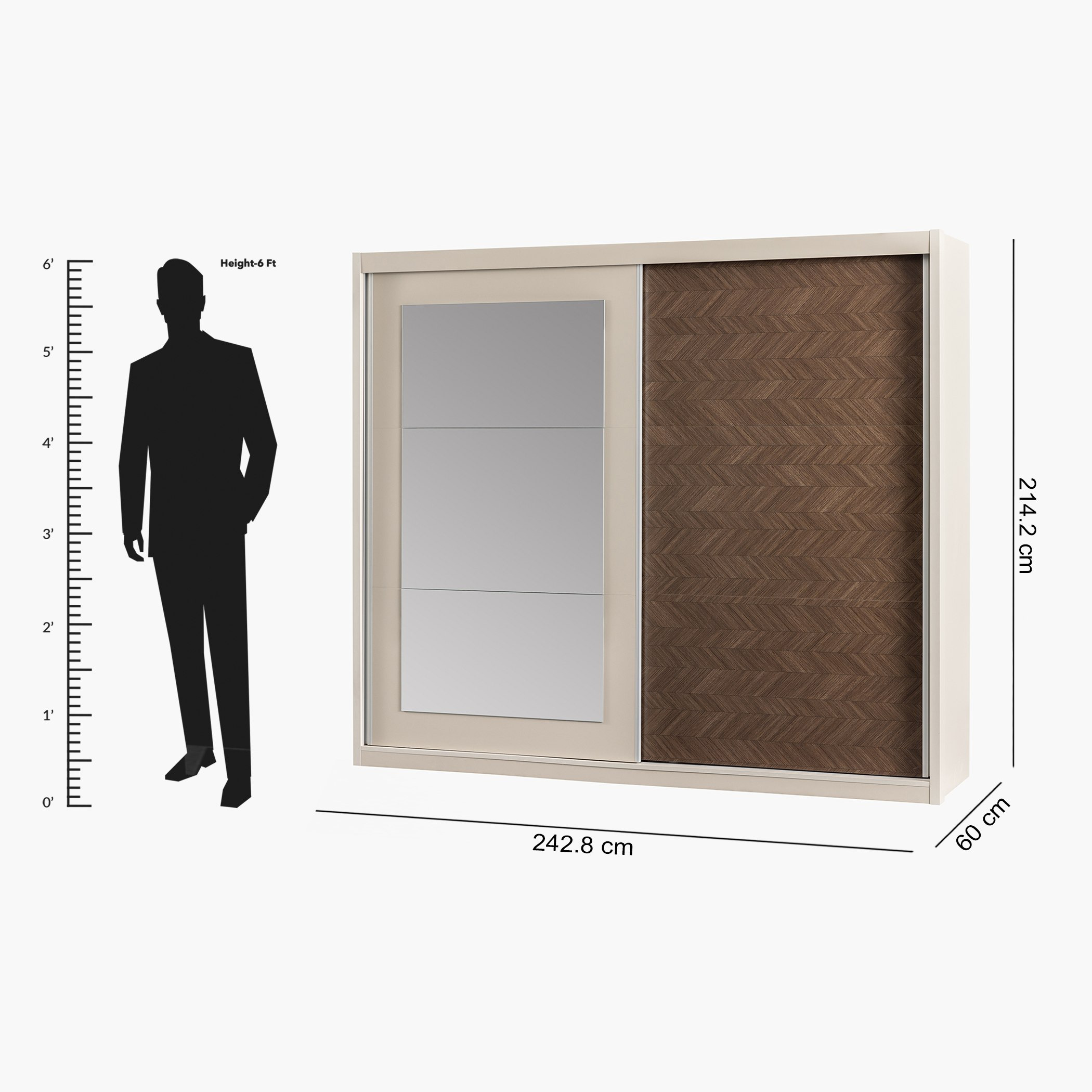 خزانة ملابس بباب انزلاقي ومرآة من كينجستون-hbxfurniture-wardrobes-image-12