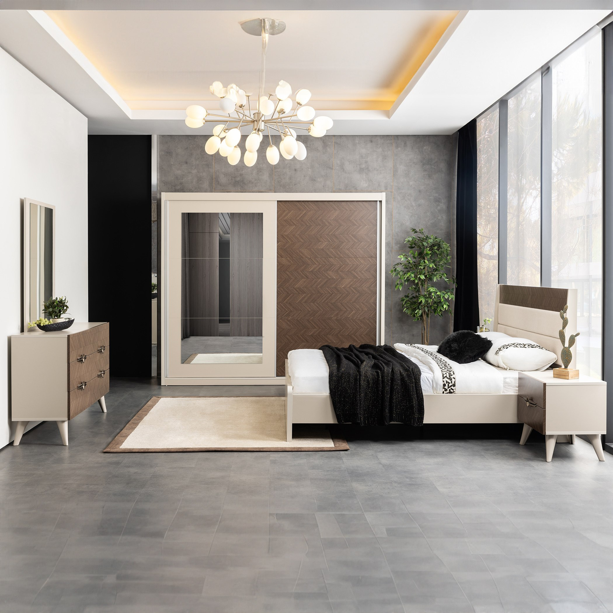 خزانة ملابس بباب انزلاقي ومرآة من كينجستون-hbxfurniture-wardrobes-image-3